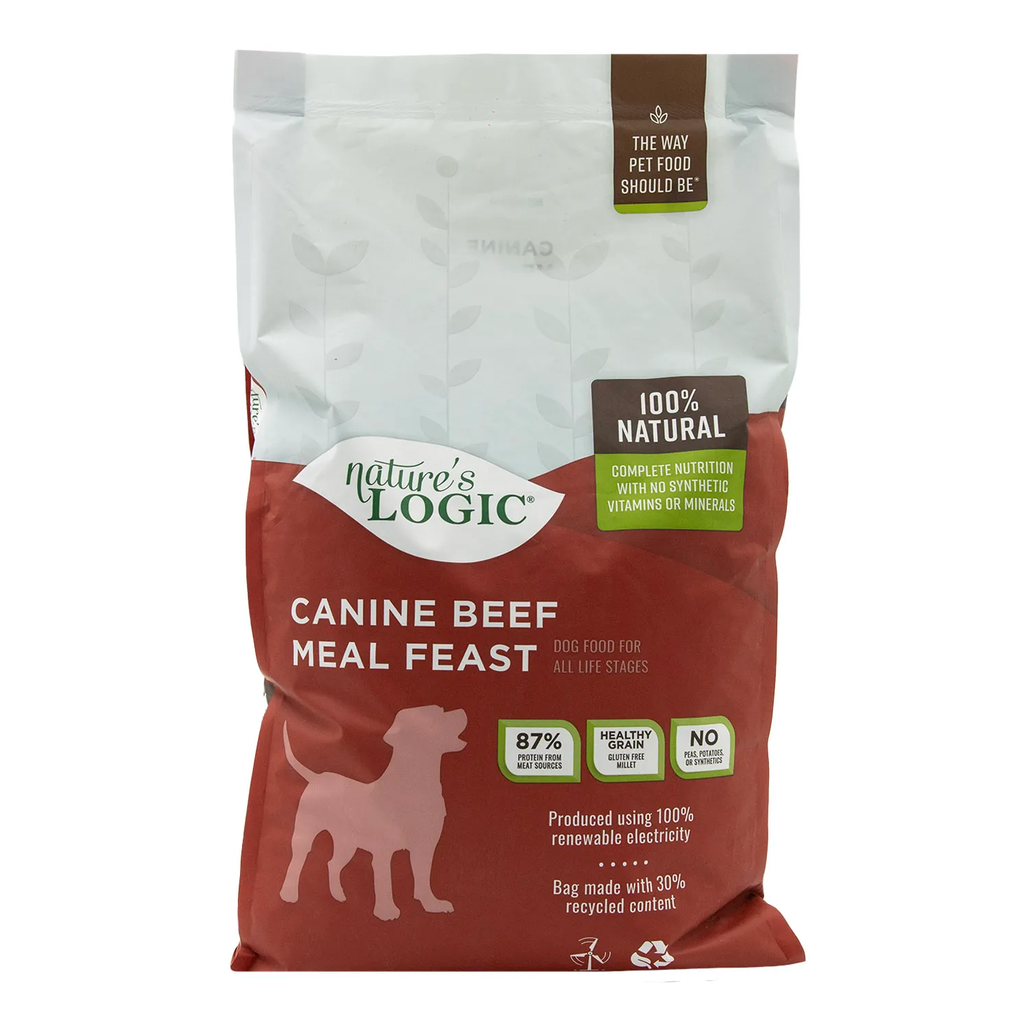 Alimento Perro Adulto Seco Res 100% Natural Natures Logic