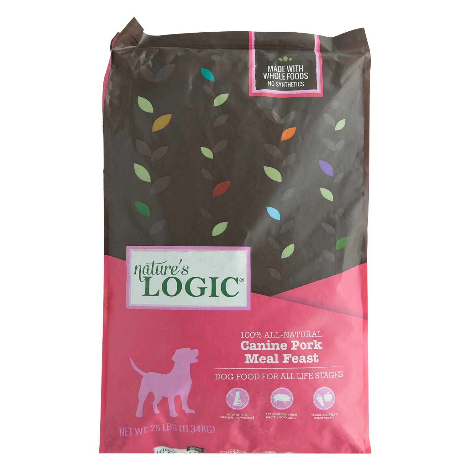 Alimento Perro Adulto Seco Cerdo 100% Natural Natures Logic