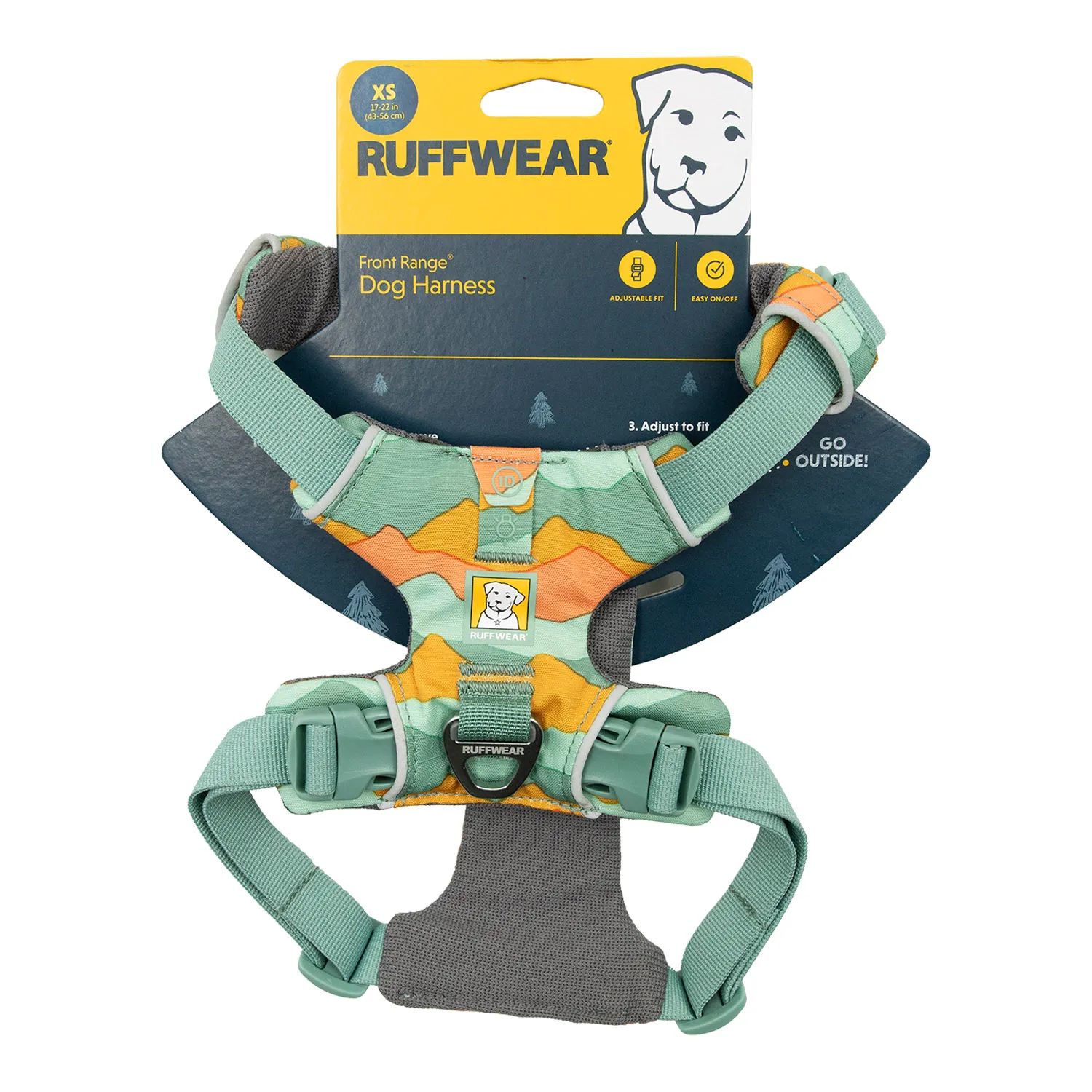 Pechera Perro Multi Talla Xs Acolchada Ruffwear