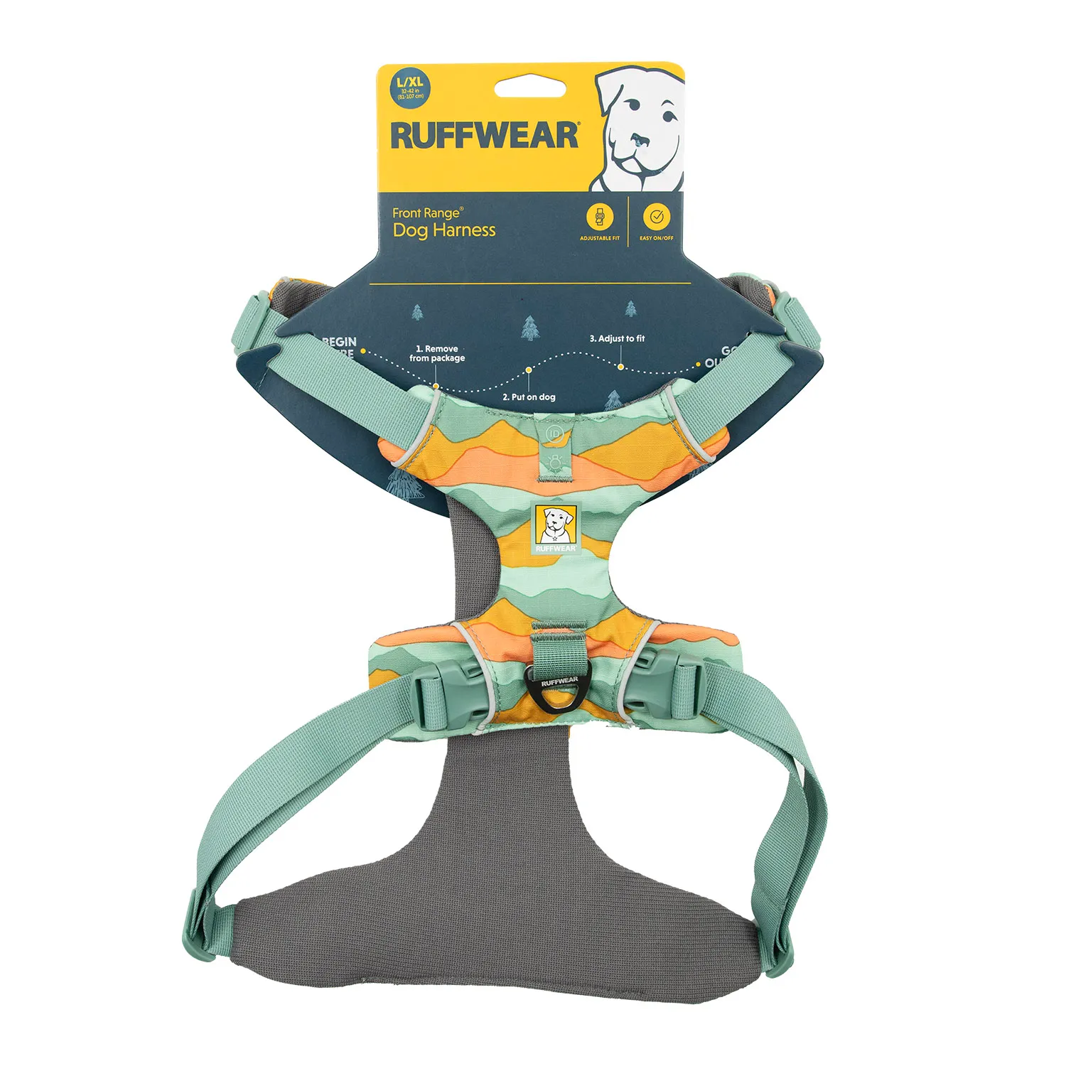 Pechera Perro Multi Talla L Acolchada Ruffwear