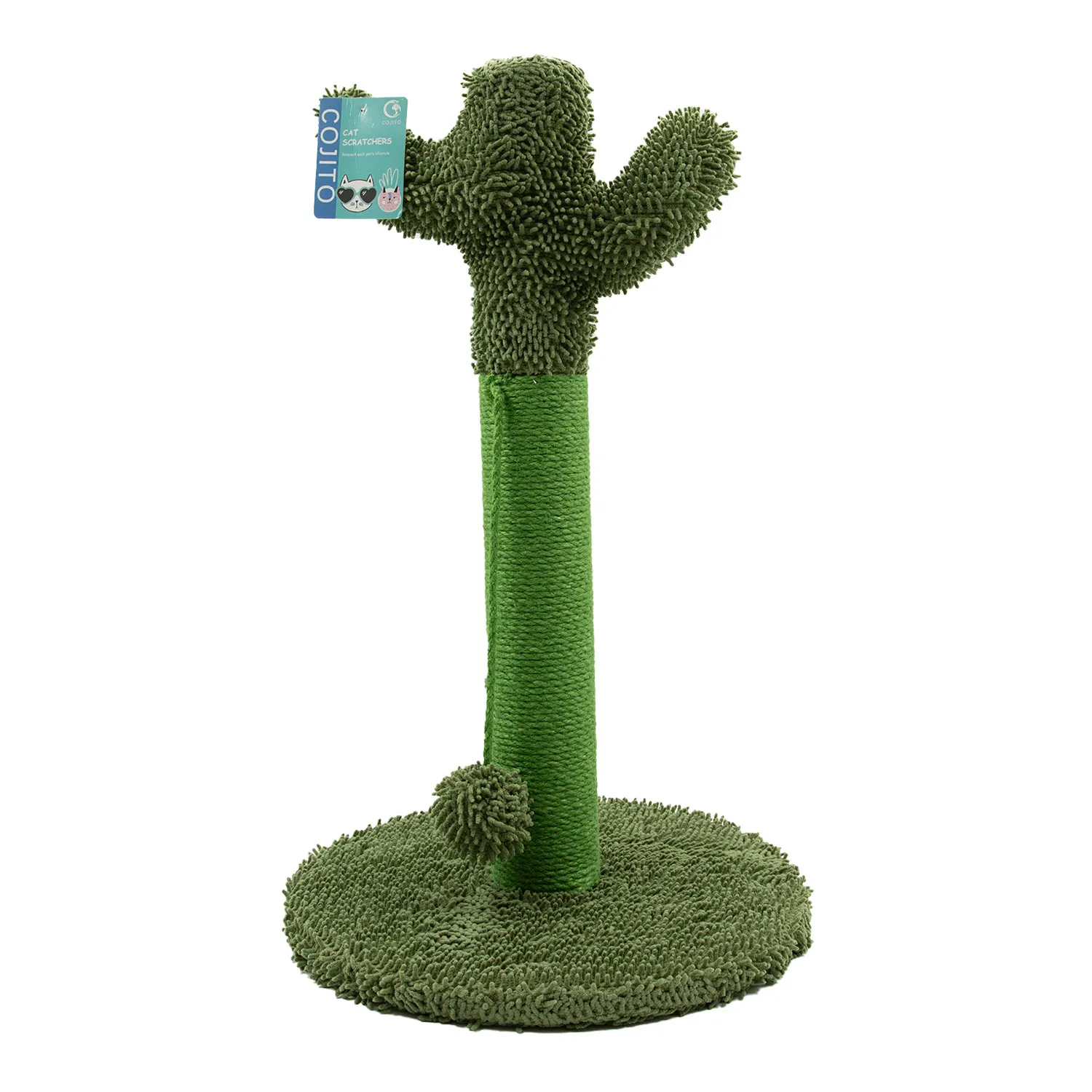 Juguete Rascador Para Gato Cactus Cojito