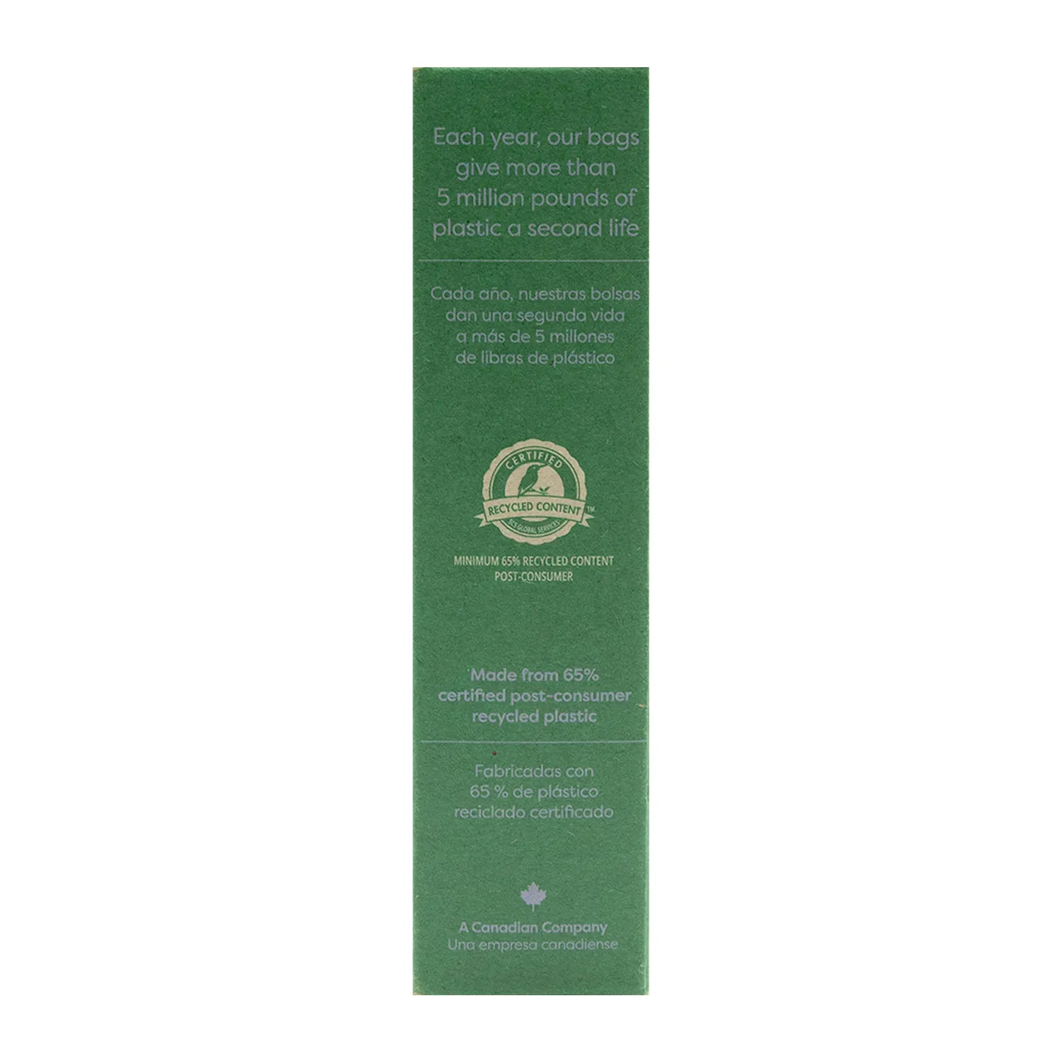 Bolsa Desechos Recarga Aroma Lavanda Earth Rated