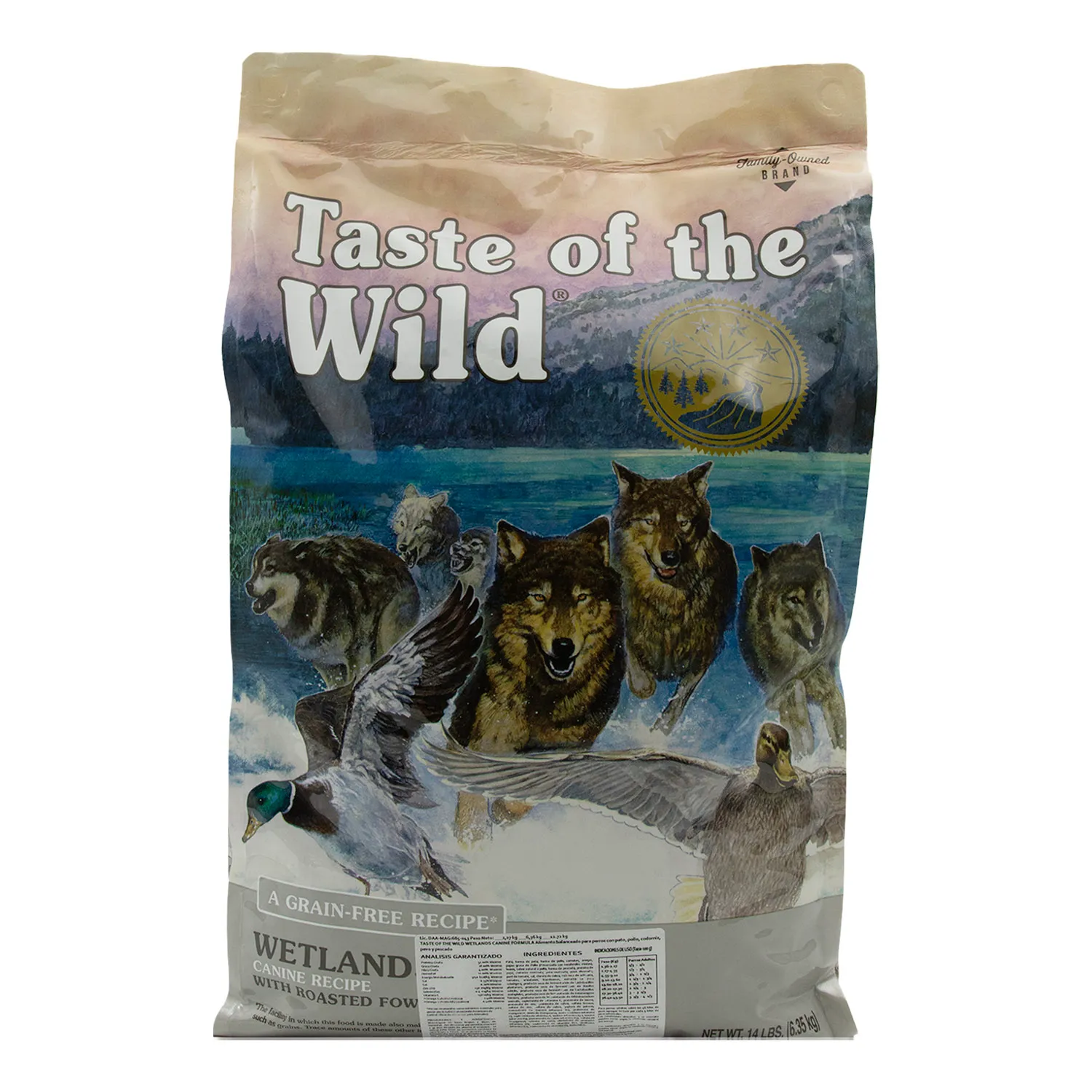 Alimento Perro Adulto Seco Aves Libre De Granos Taste Of The Wild