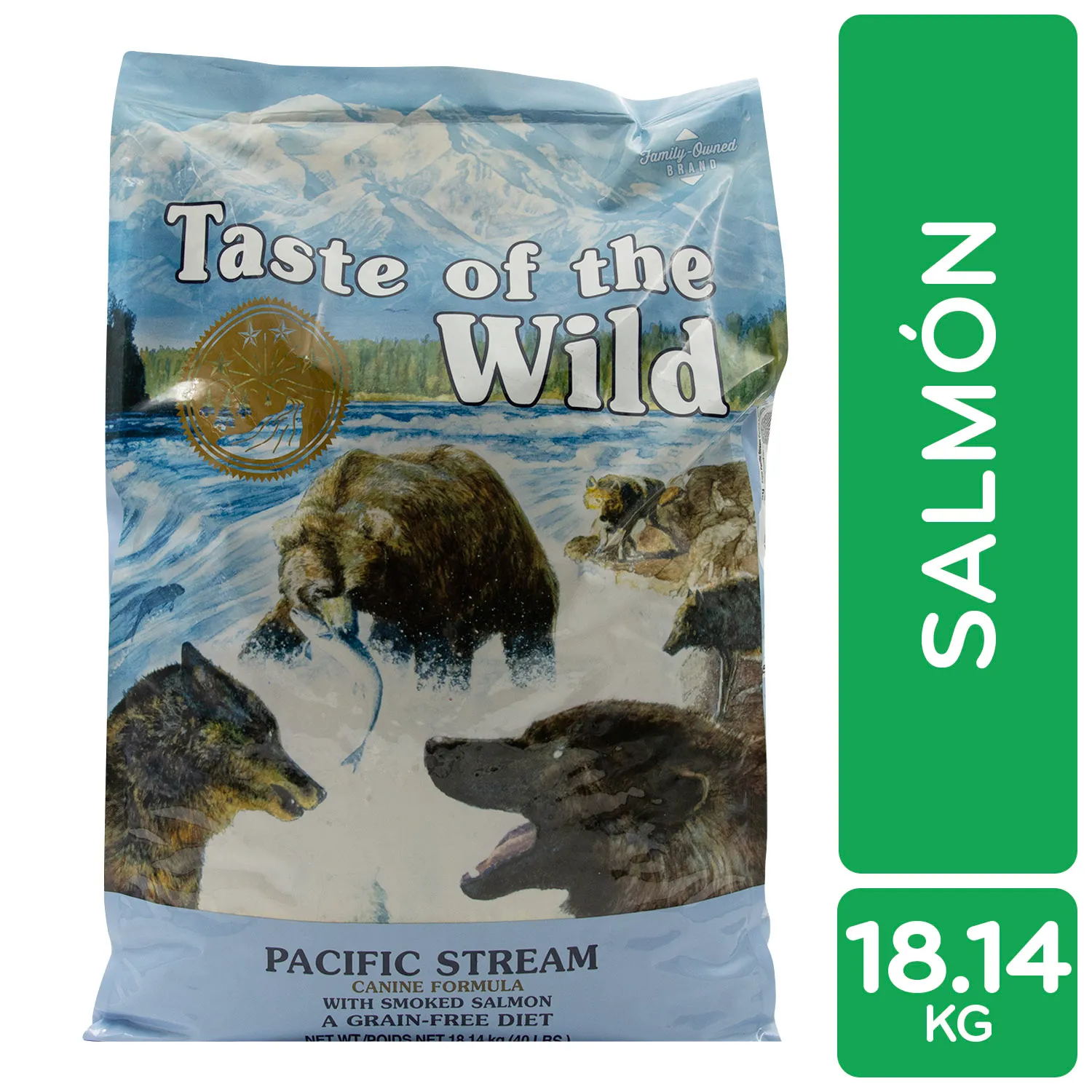 Alimento Perro Adulto Seco Salmon Libre De Granos Taste Of The Wild