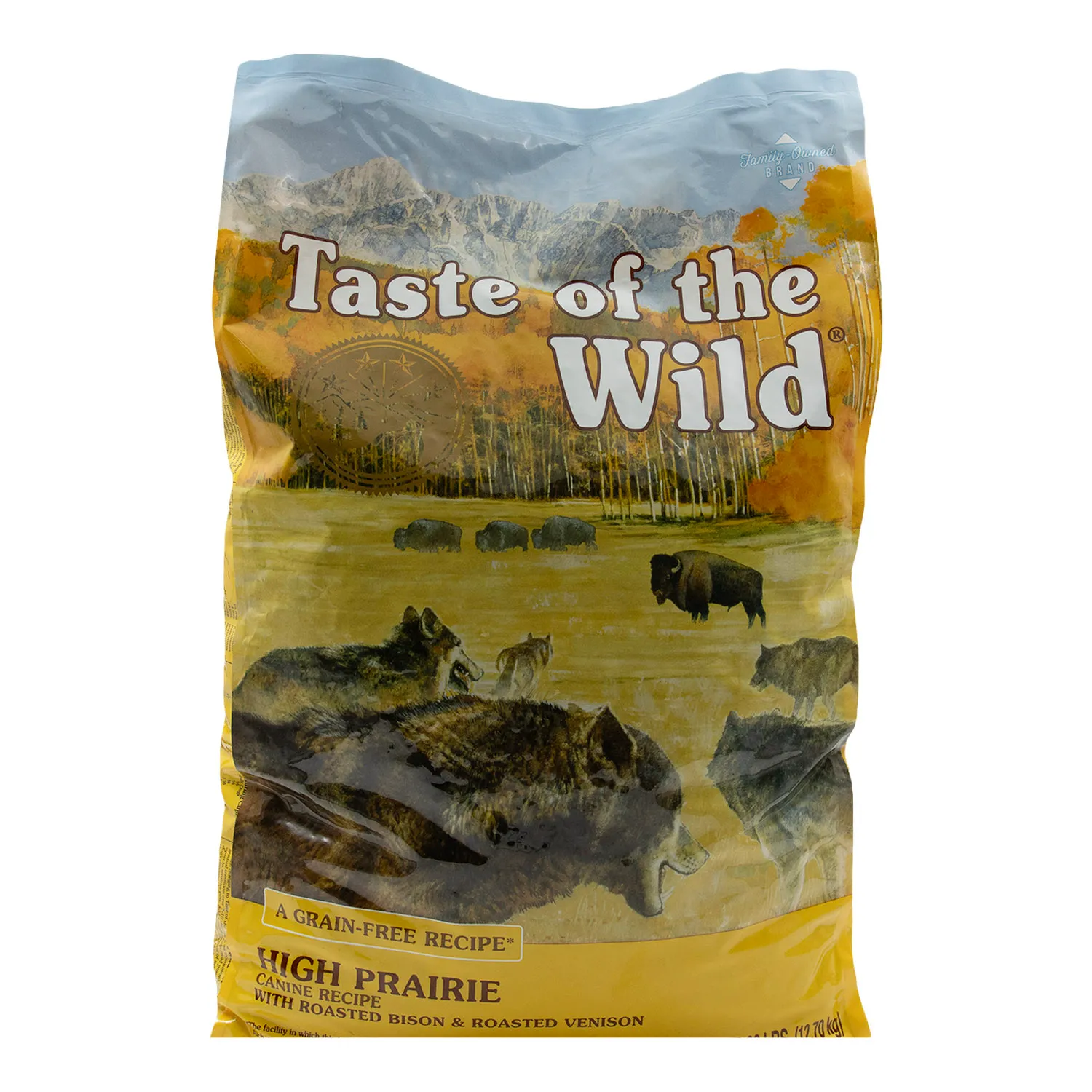 Alimento Perro Adulto Seco Bisonte Libre De Granos Taste Of The Wild