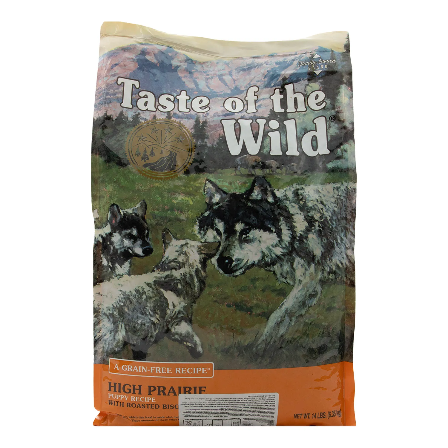 Alimento Perro Cachorro Seco Bisonte Libre De Granos Taste Of The Wild
