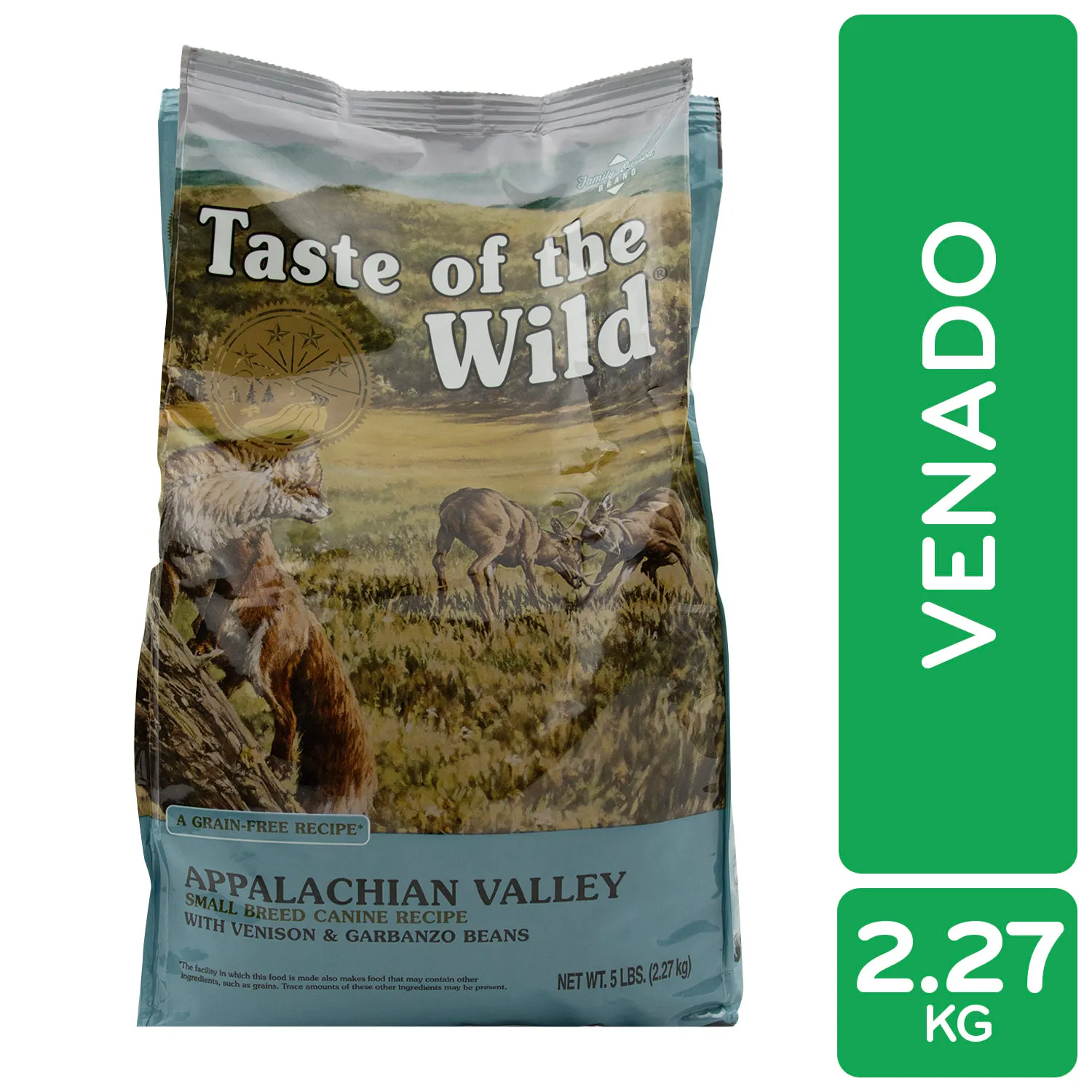 Alimento Perro Adulto Seco Venado  Raza Pequeña Libre De Granos Taste Of The Wild