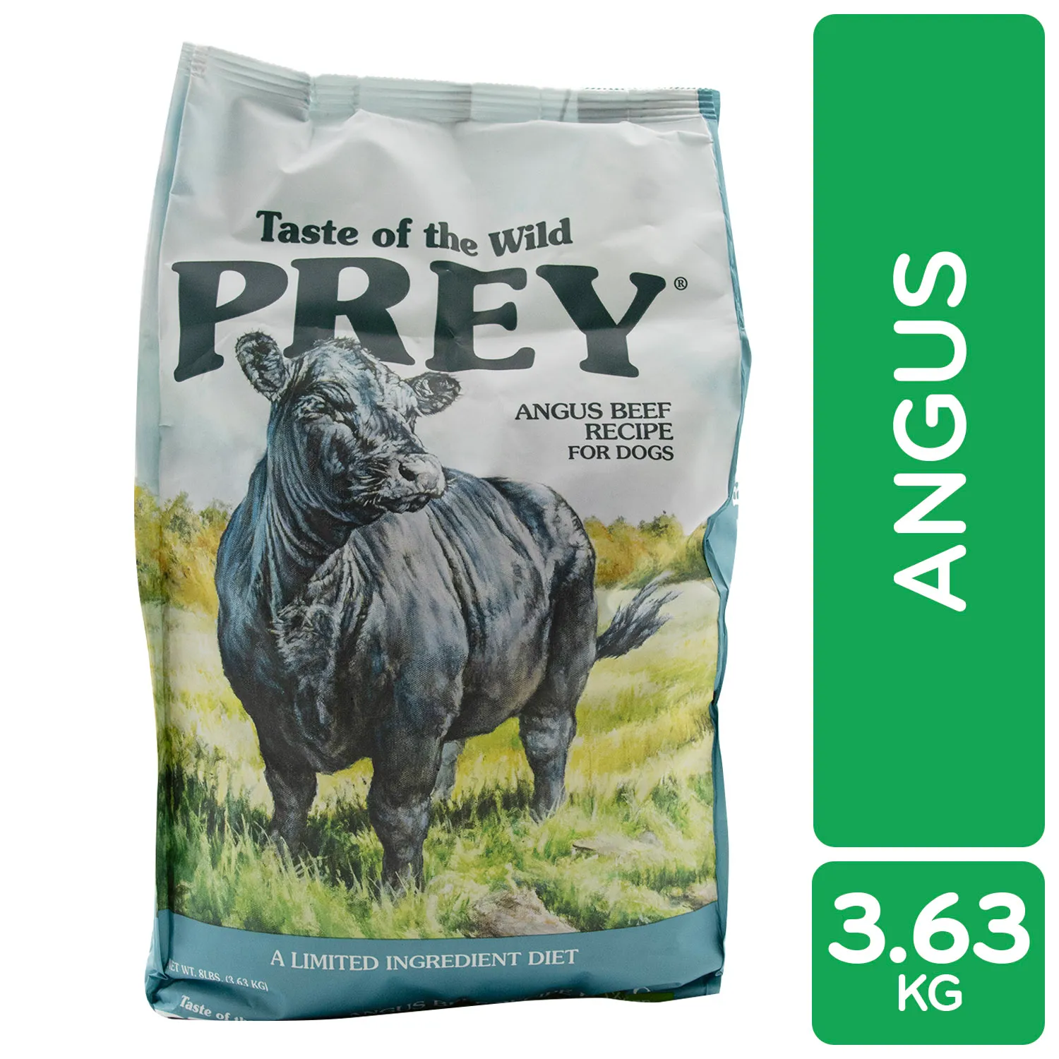Alimento Perro Adulto Seco Angus Libre De Granos Taste Of The Wild Prey