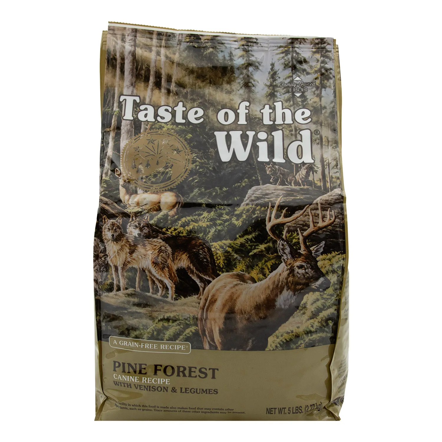Alimento Perro Adulto Seco Venado  Libre De Granos Taste Of The Wild