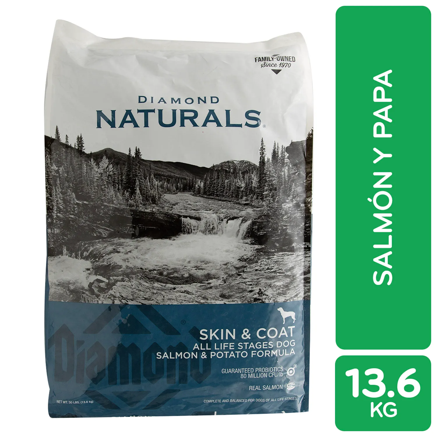 Alimento Perro Adulto Seco Salmon-papa Piel Y Pelaje Diamond Naturals
