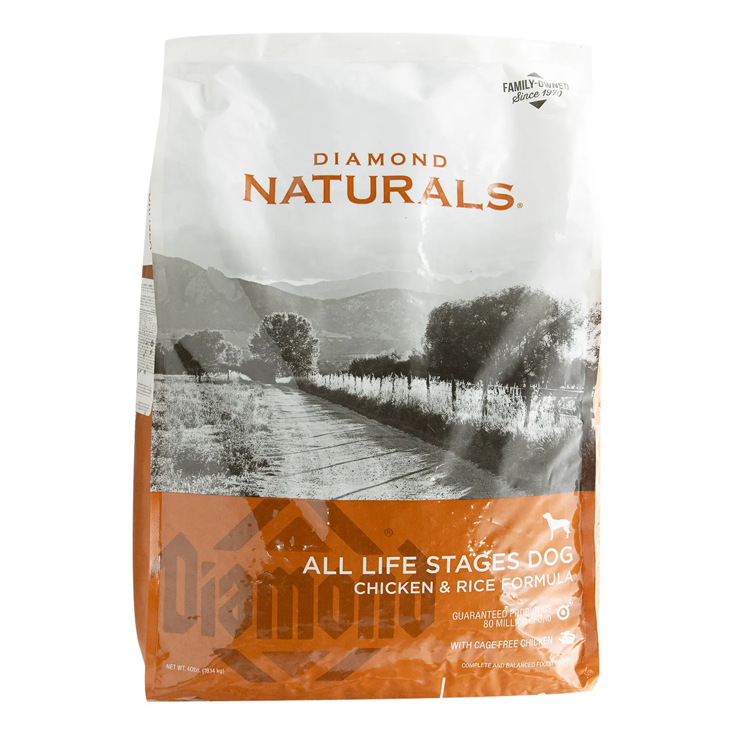 Alimento Perro Seco Todas Las Edades Pollo-arroz Activo Diamond Naturals
