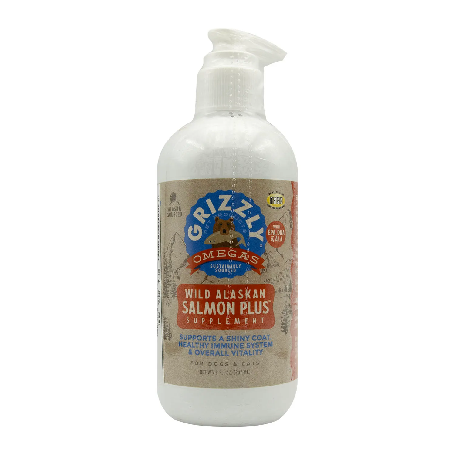 Grizzly Products Salmon Plus Aceite P. Mascotas