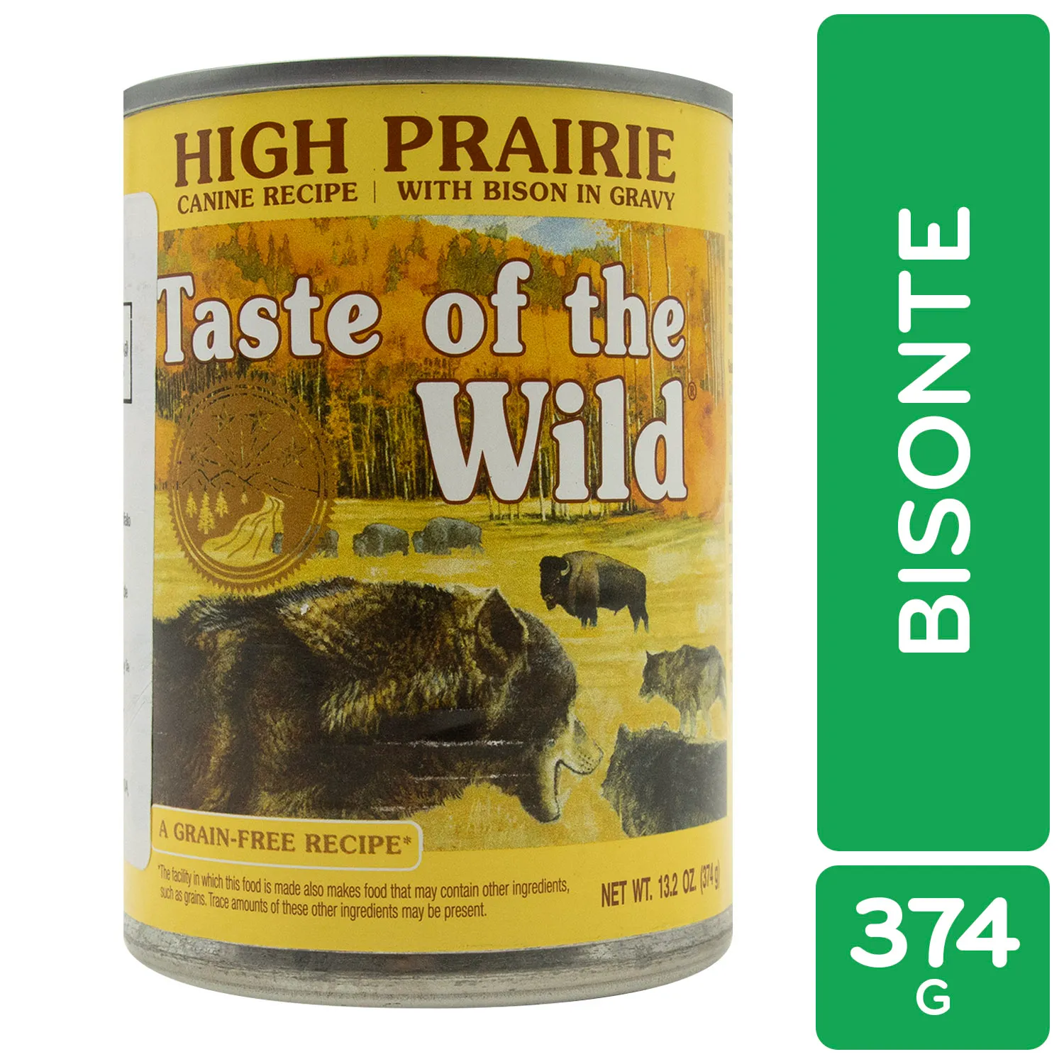Alimento Perro Humedo Adulto Bisonte Libre De Granos Taste Of The Wild