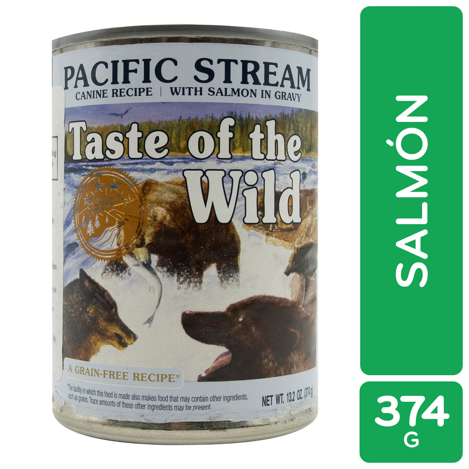 Alimento Perro Humedo Adulto Salmon Libre De Granos Taste Of The Wild