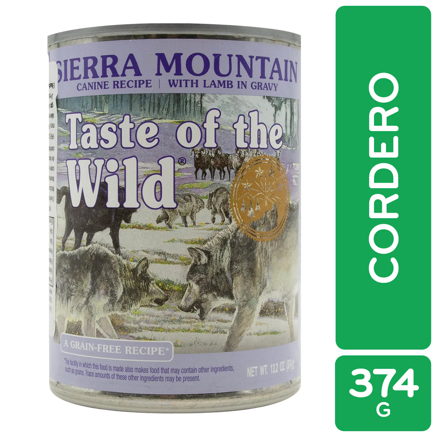 Alimento Perro Humedo Adulto Cordero Libre De Granos Taste Of The Wild