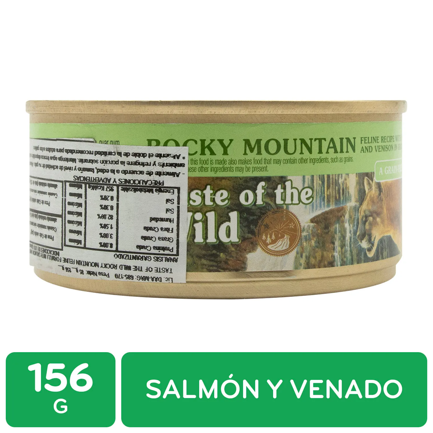 Alimento Gato Humedo Adulto Salmon Y Venado Libre De Granos Taste Of The Wild