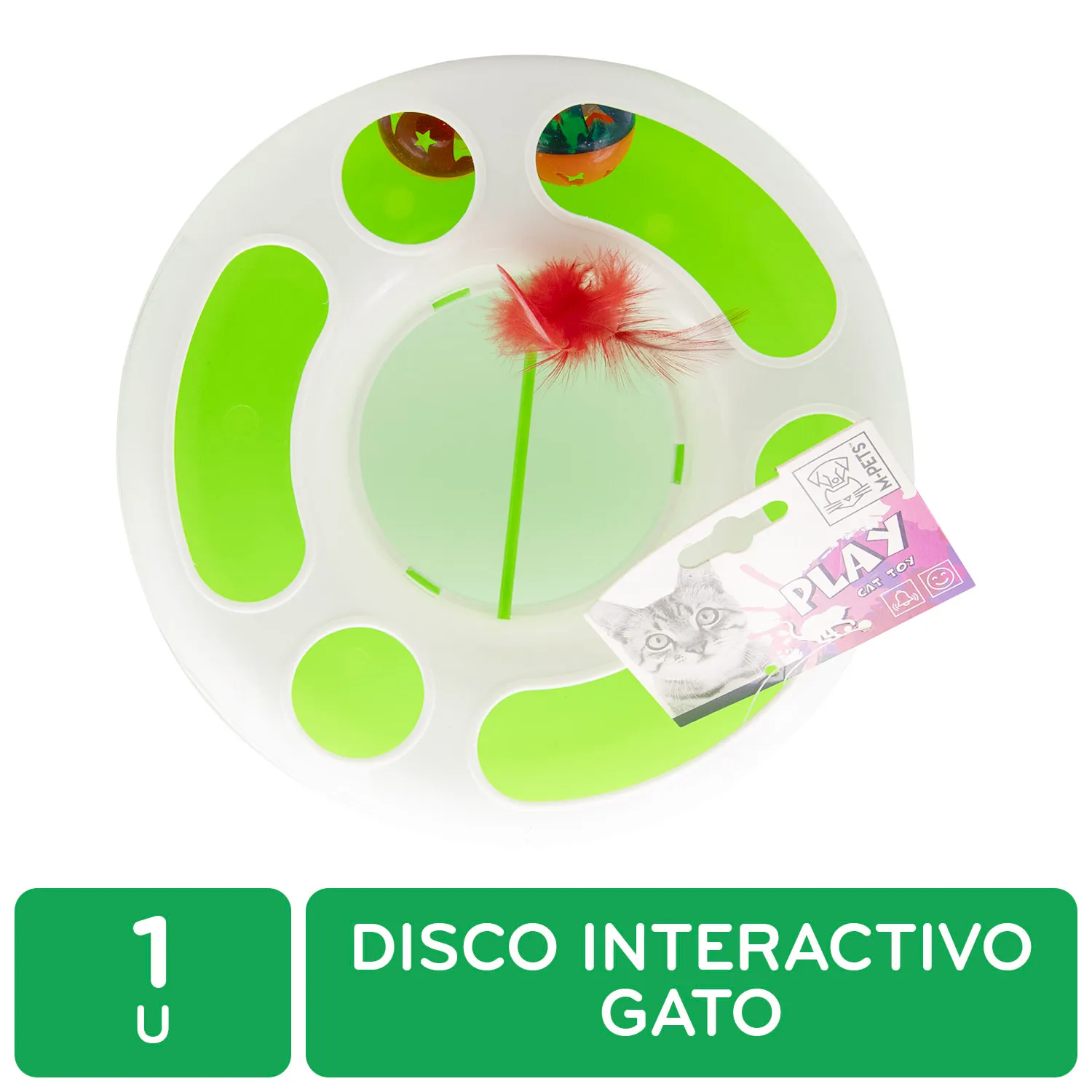 Juguete Disco Para Gato M-pets