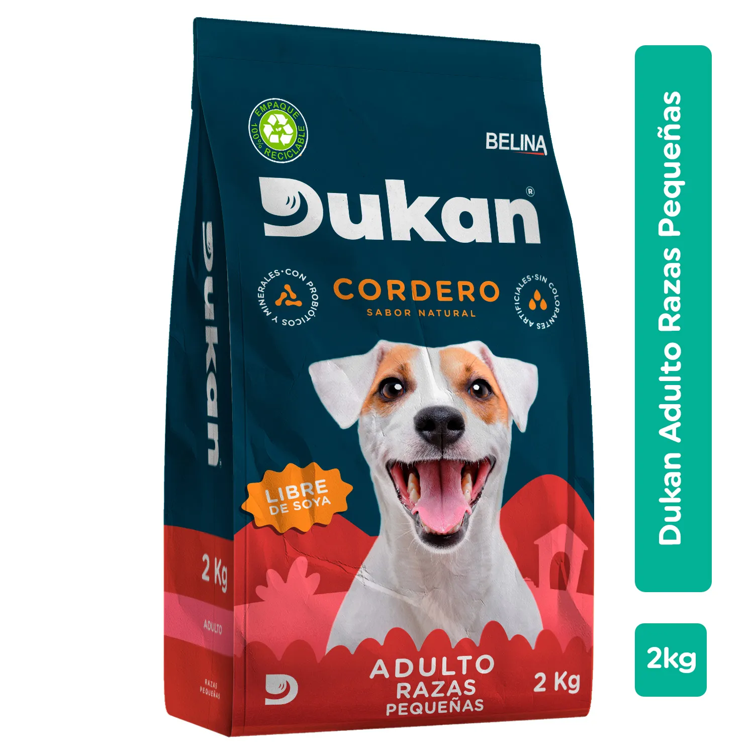 Alimento Perro Adulto Seco Raza Pequeña Libre De Soya Dukan