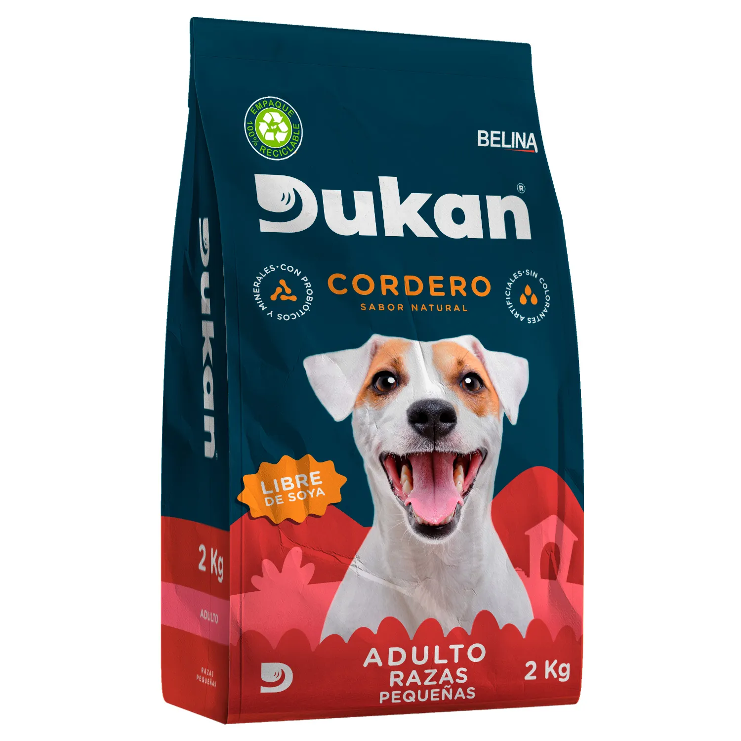 Alimento Perro Adulto Seco Raza Pequeña Libre De Soya Dukan