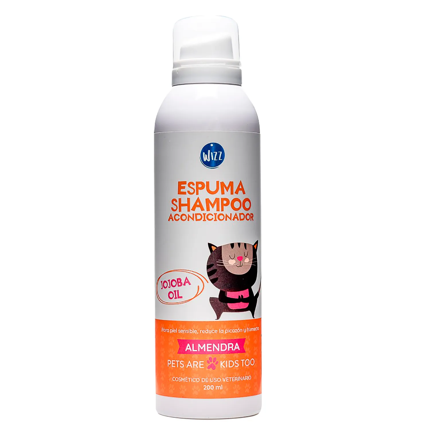 Espuma Perro Almendra Dos En Uno Wizz Pet