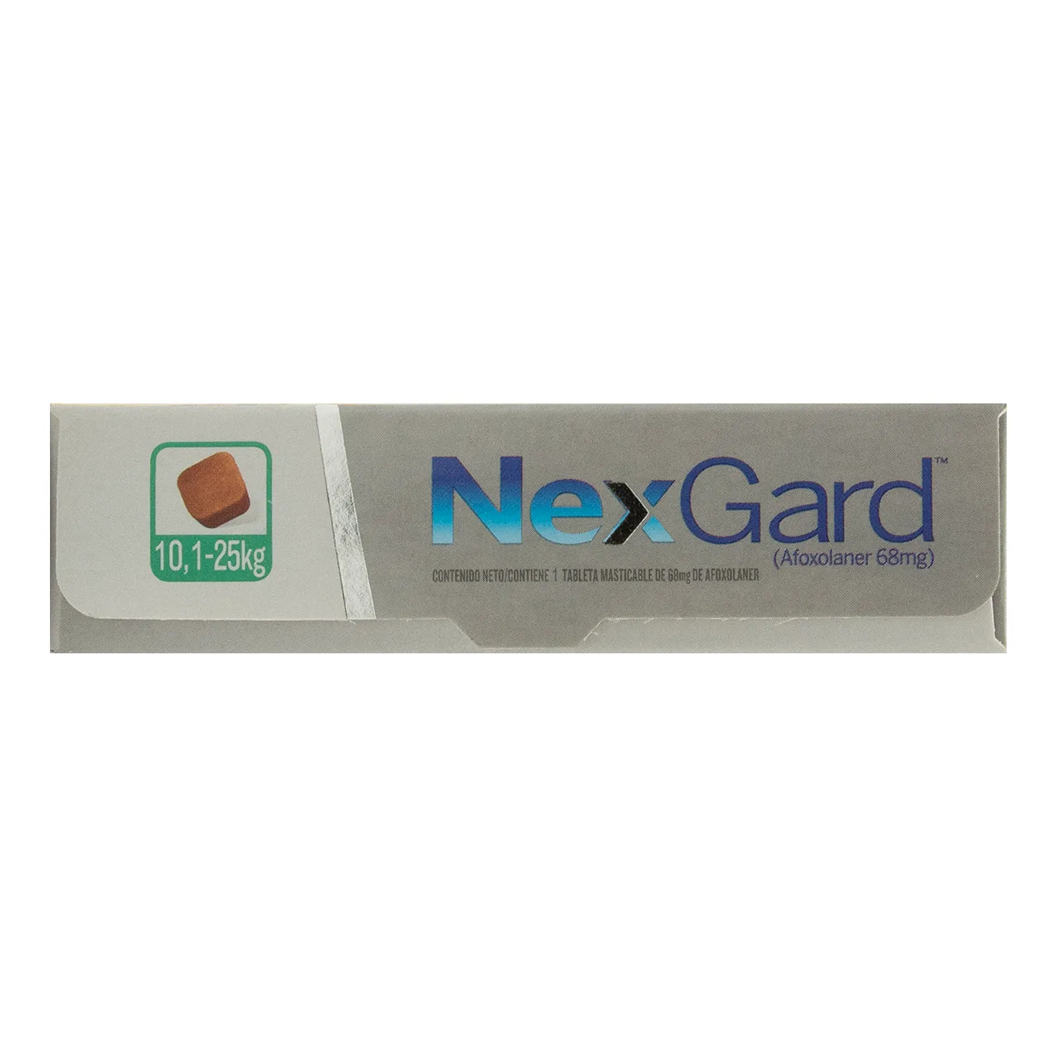 Antipulgas Y Garrapatas Tableta Perro 10-25kg Nexgard
