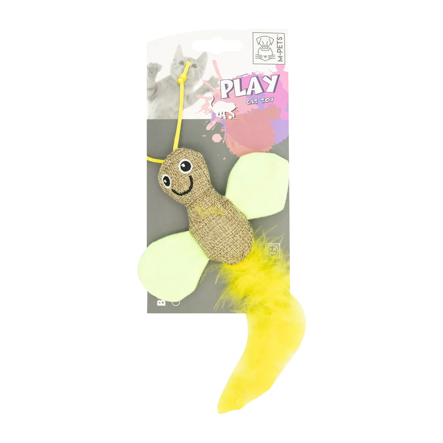 Juguete Mariposa Catnip Para Gato M-pets