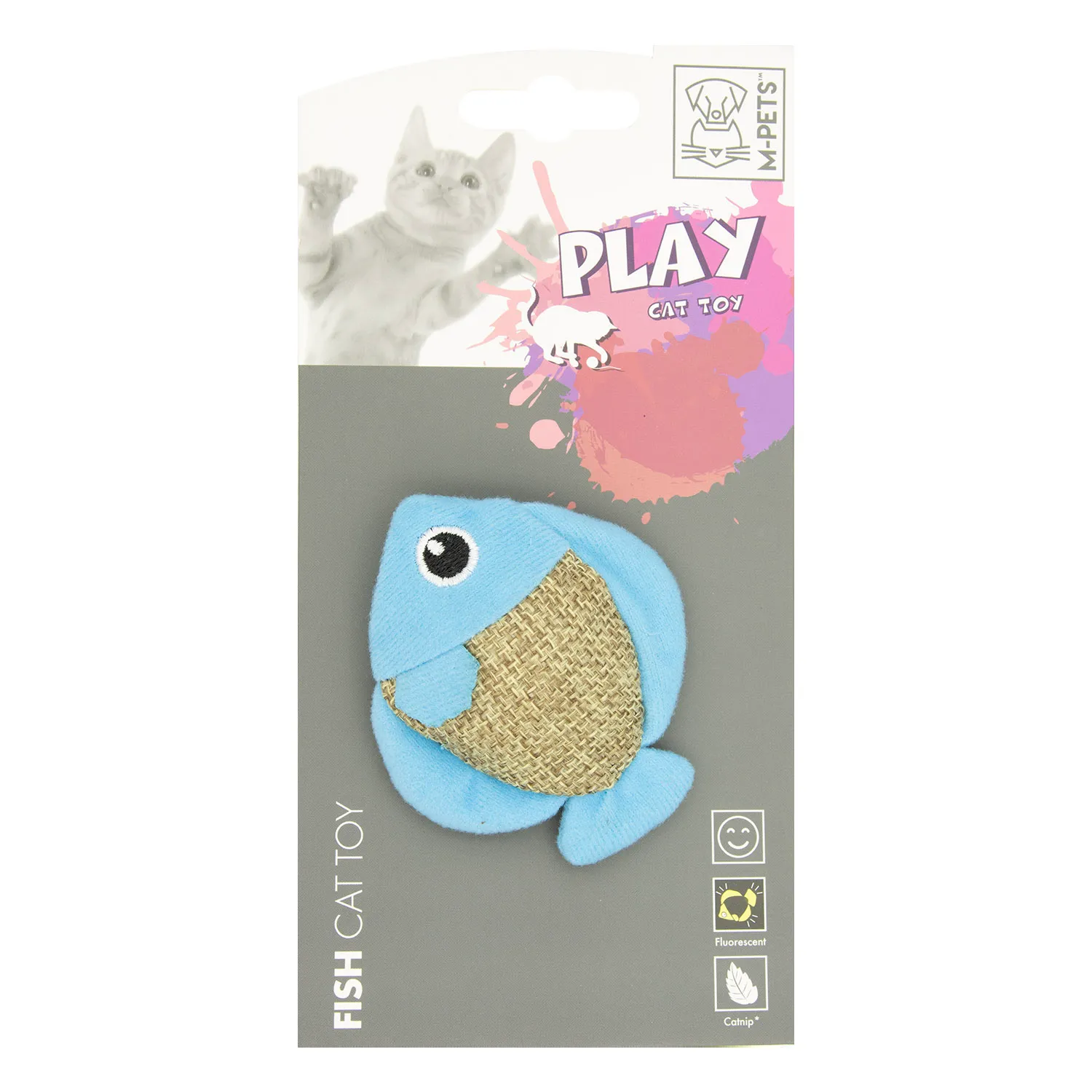 Juguete Pez Catnip Para Gato M-pets