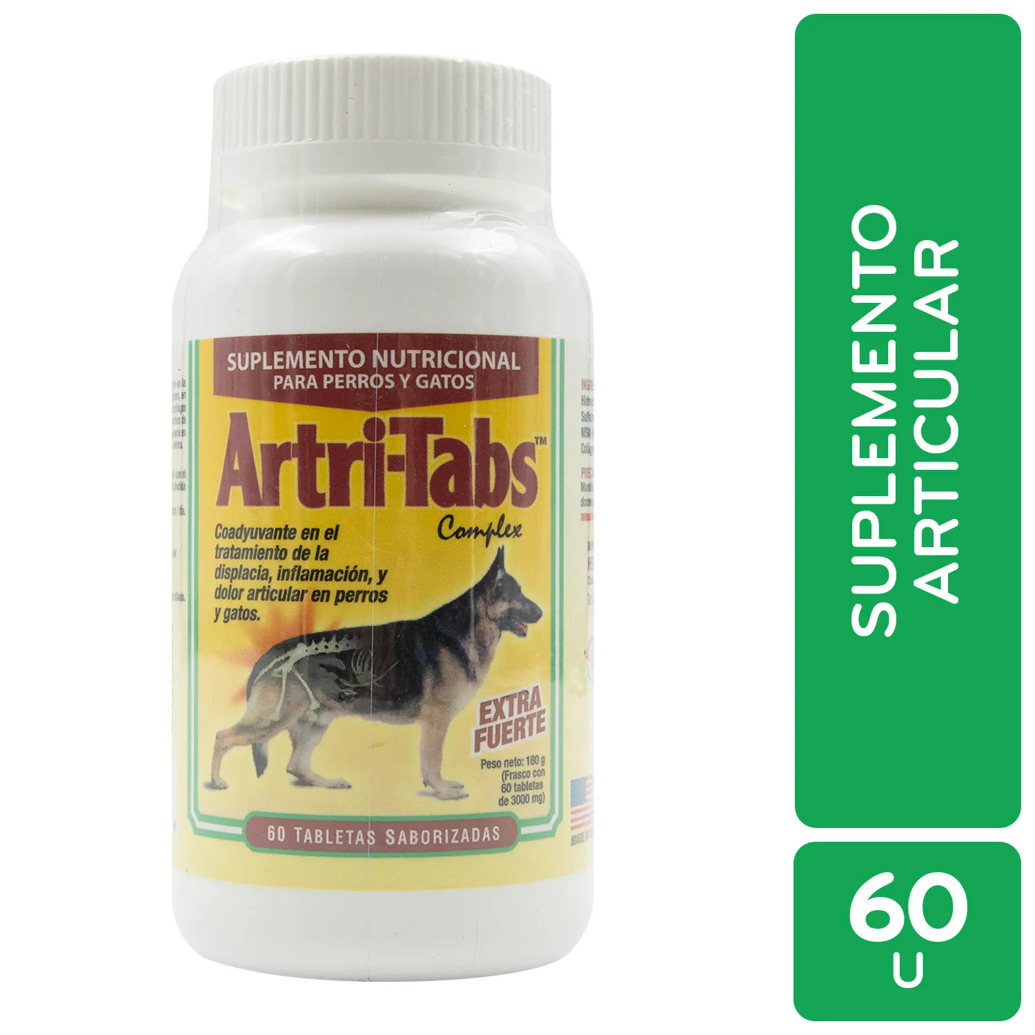 Salud Articular Mascota Extra Fuerte Artri-tabs Interfarma
