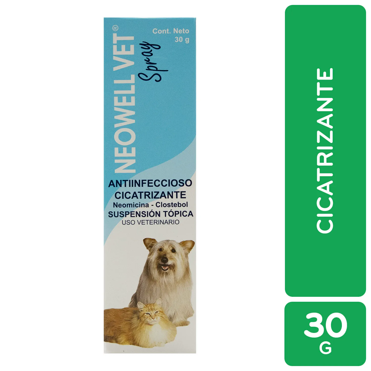 Cicatrizante Spray Mascota Neowell