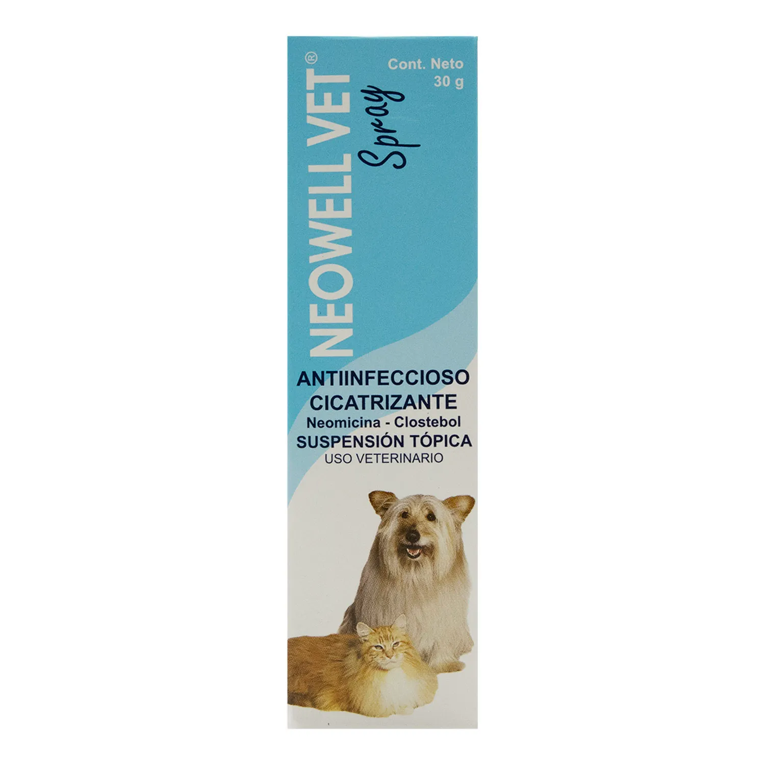 Cicatrizante Spray Mascota Neowell
