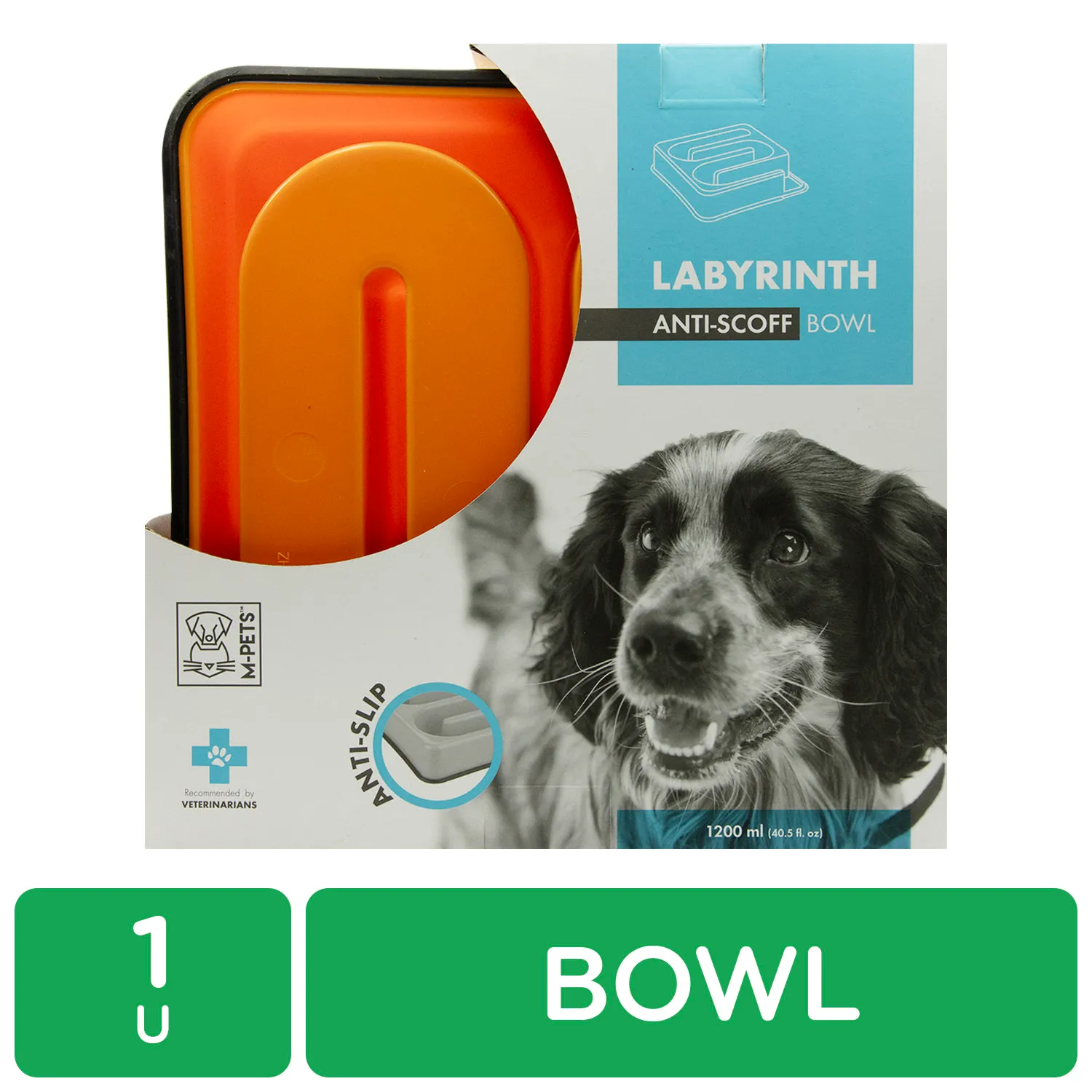 Comedero Alimentación Lenta Laberinto Perro M-pets