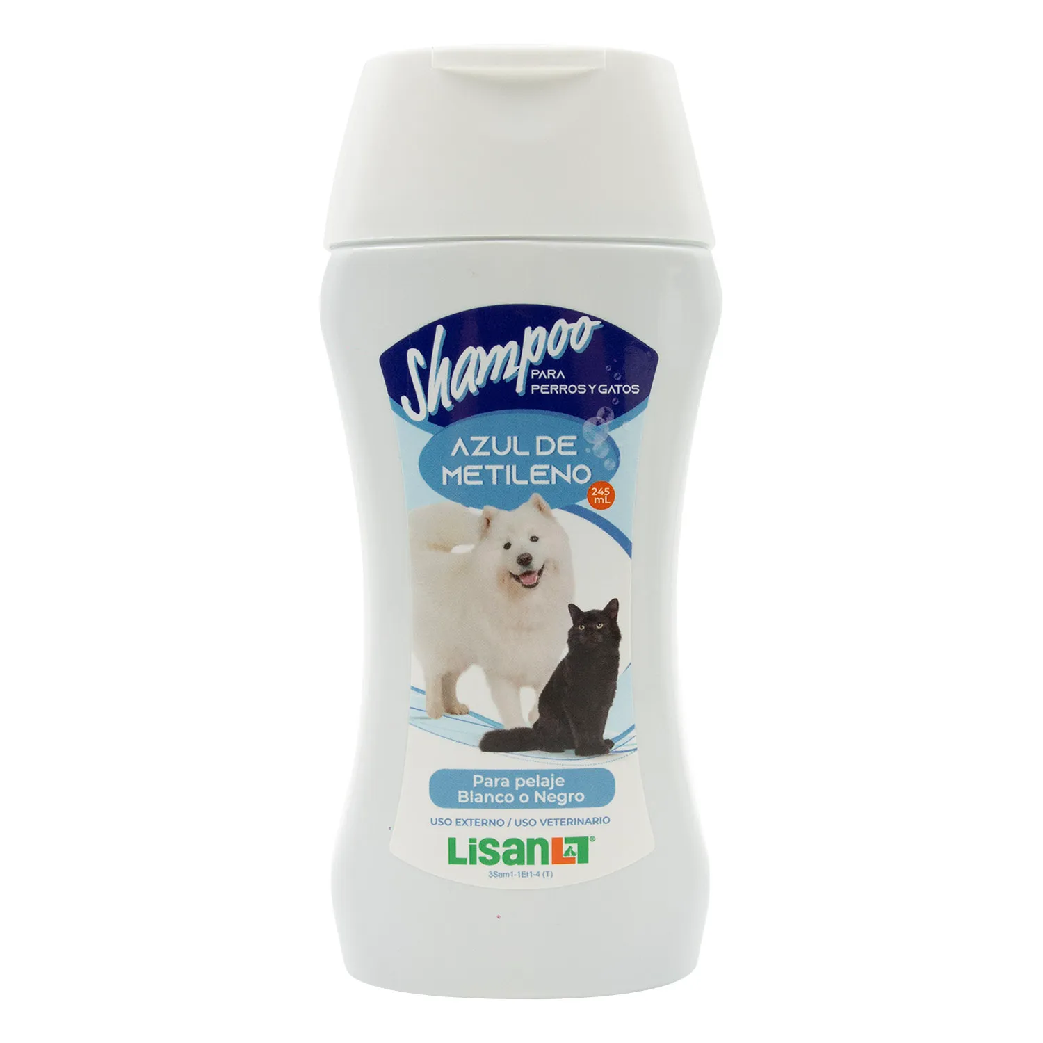 Shampoo Azul De Metileno Perro Y Gato Lisan