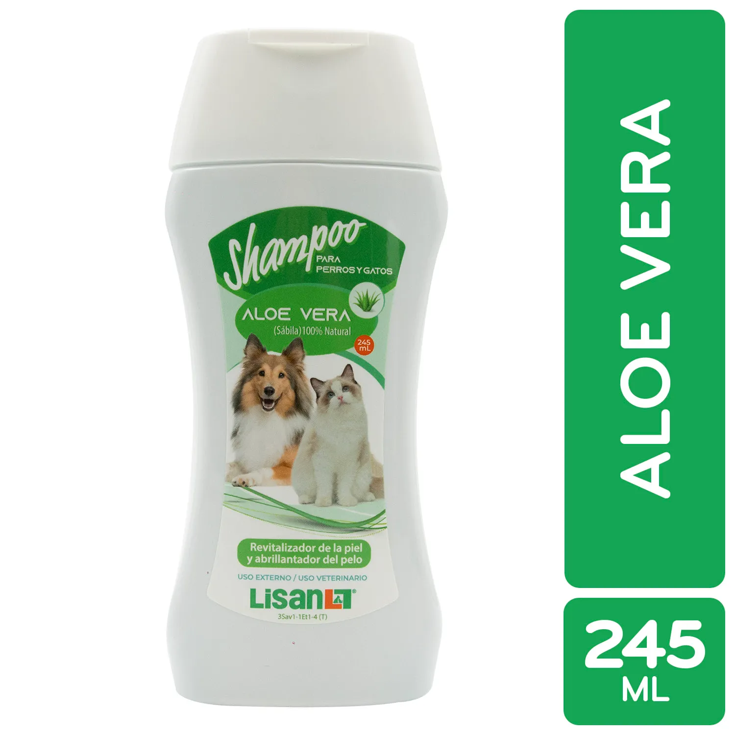 Shampoo Aloe Vera Perro Y Gato Lisan