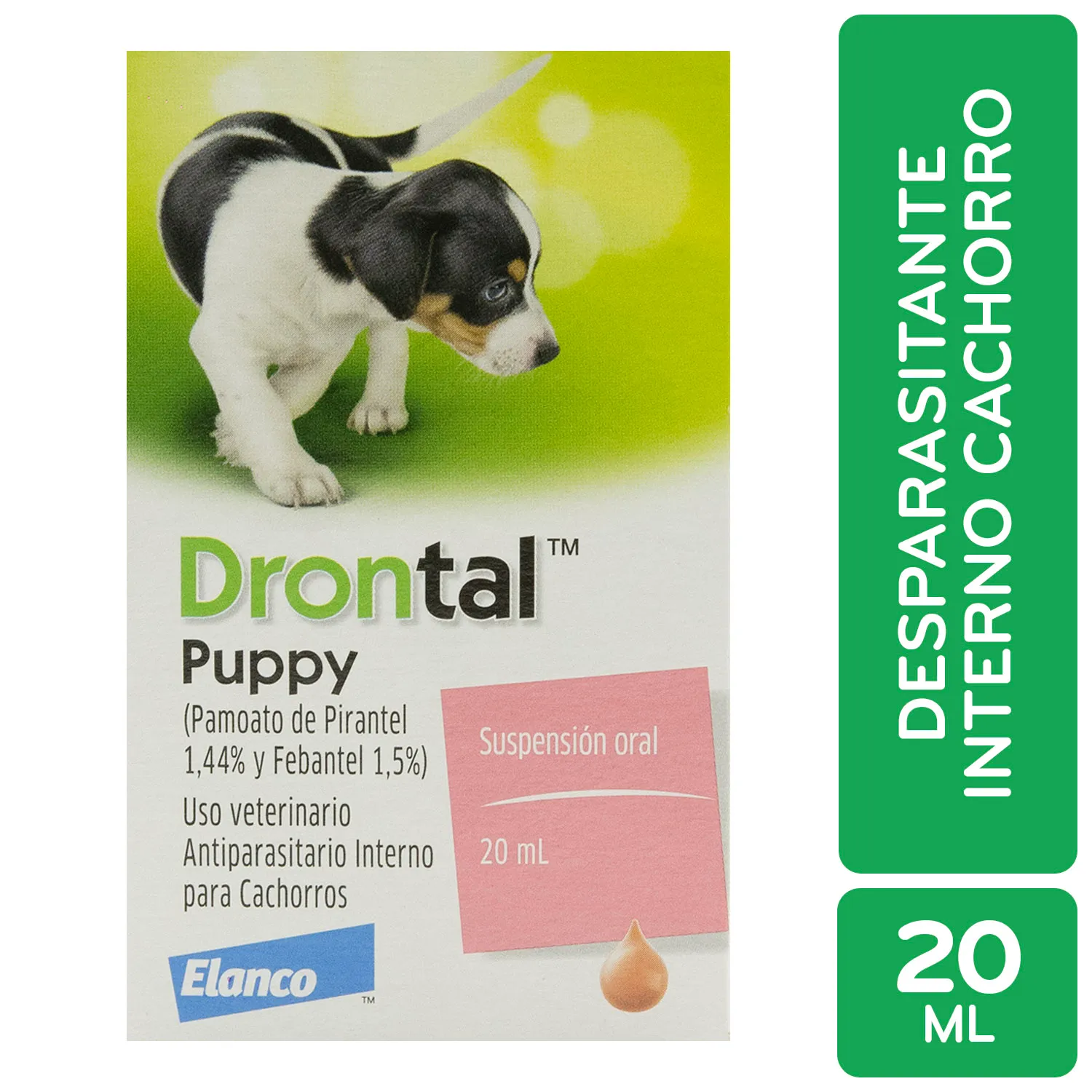 Desparasitante Interno Líquido Perro Cachorro Drontal