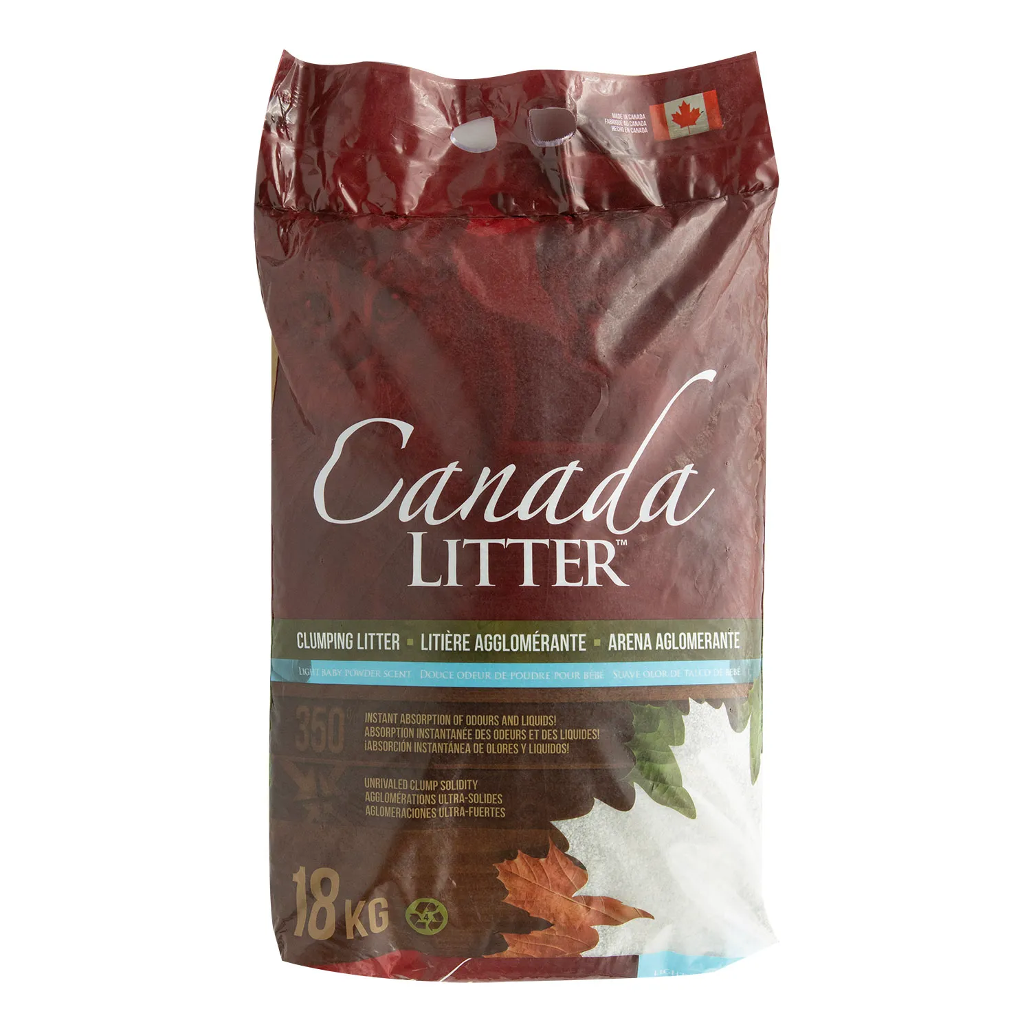 Arena Gato Talco Aglutinante Canada Litter