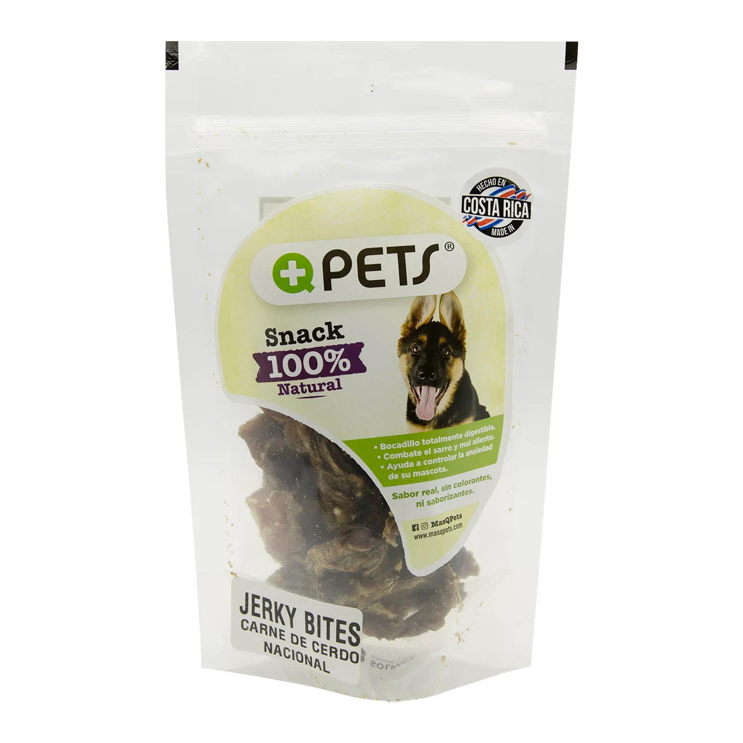 Premio Carne Cerdo Natural Perro Mas Q Pets