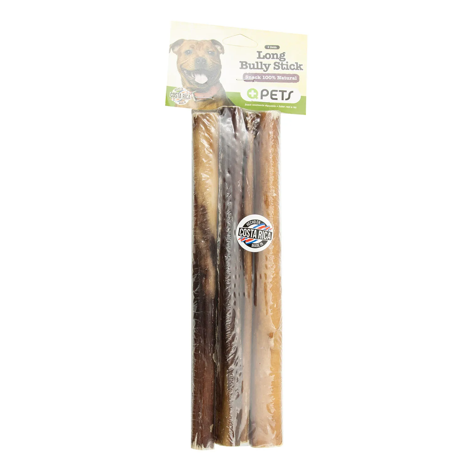 Premio Perro Palito Res Grande Natural Mas Q Pets