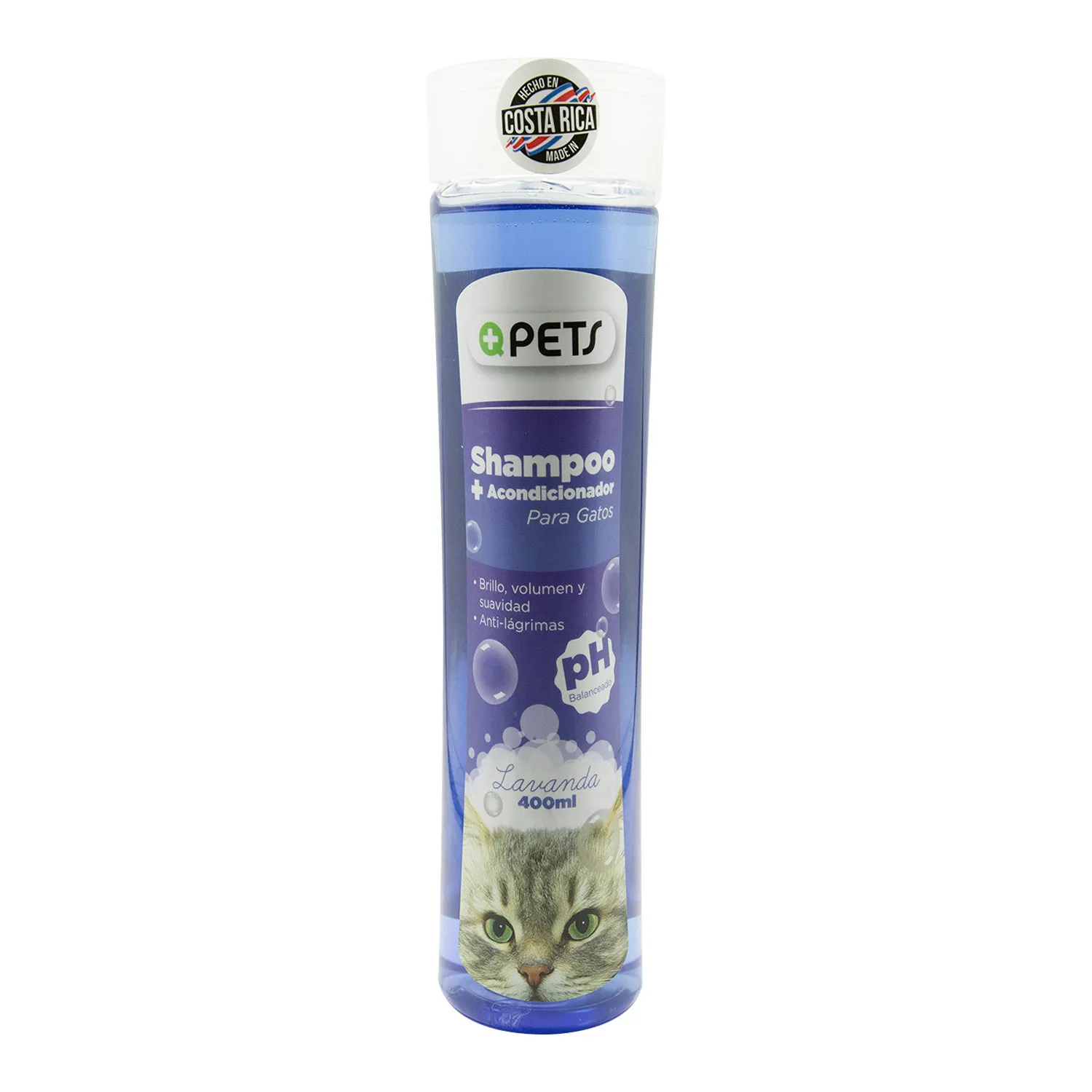 Shampoo Gatos 2 En 1 Más Q Pets