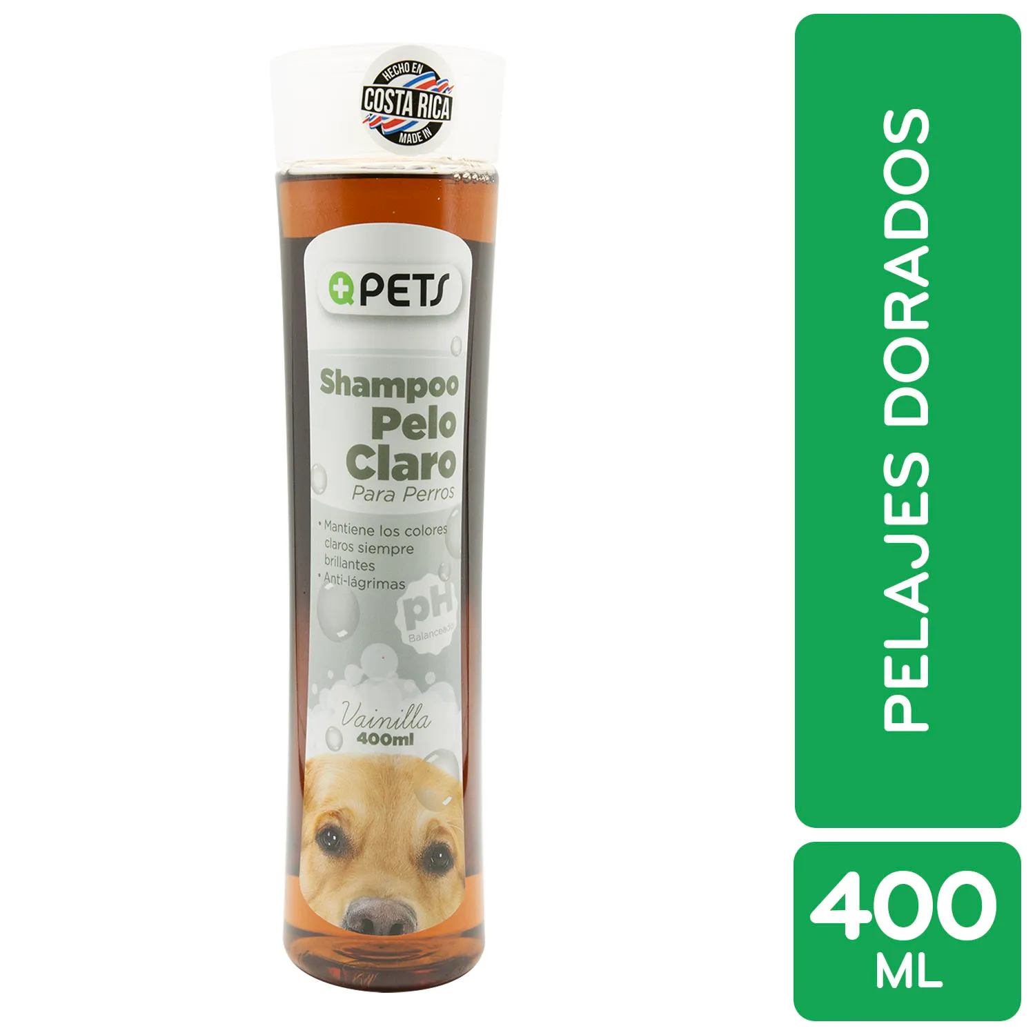 Shampoo Perro Pelo Claro Mas Q Pets
