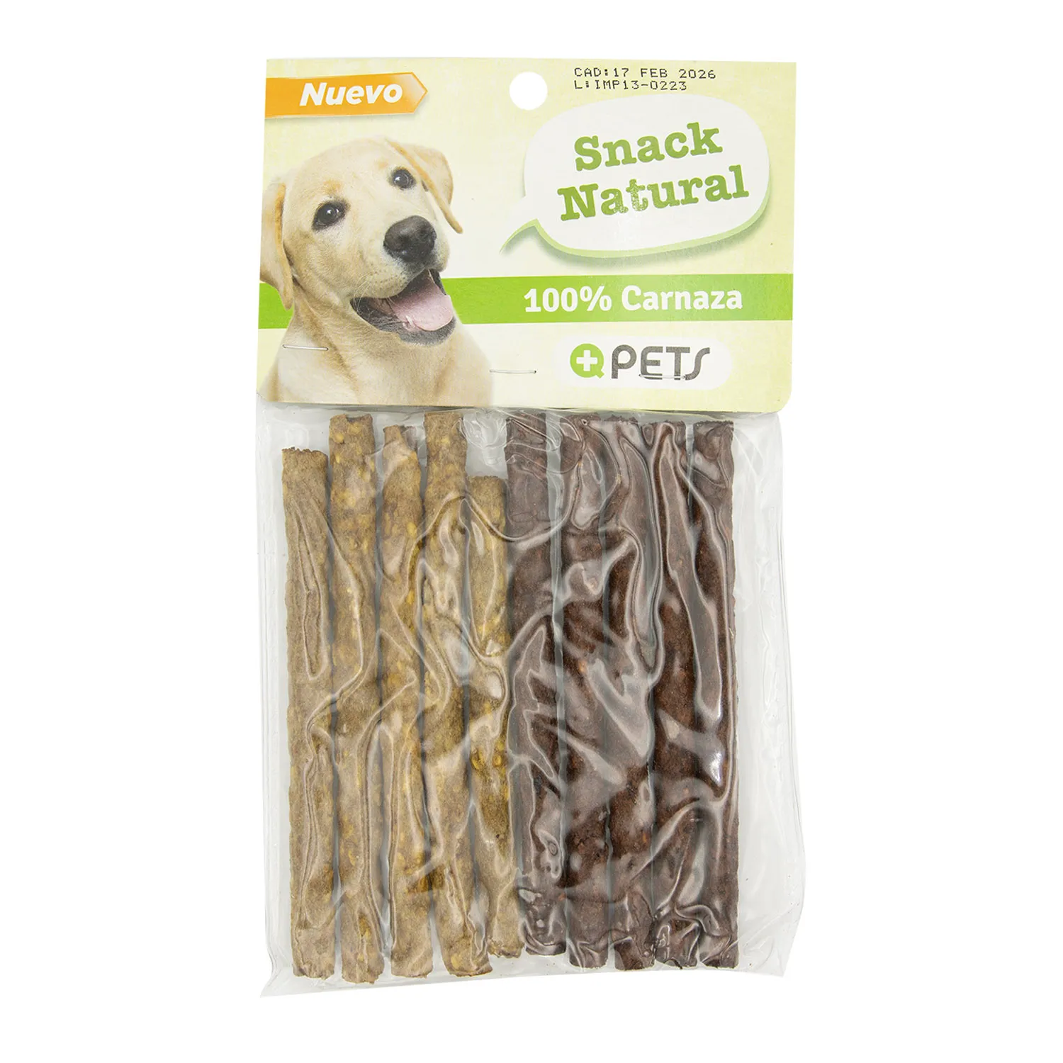 Carnaza Palito Extruído Pollo Res Perro Mas Q Pets