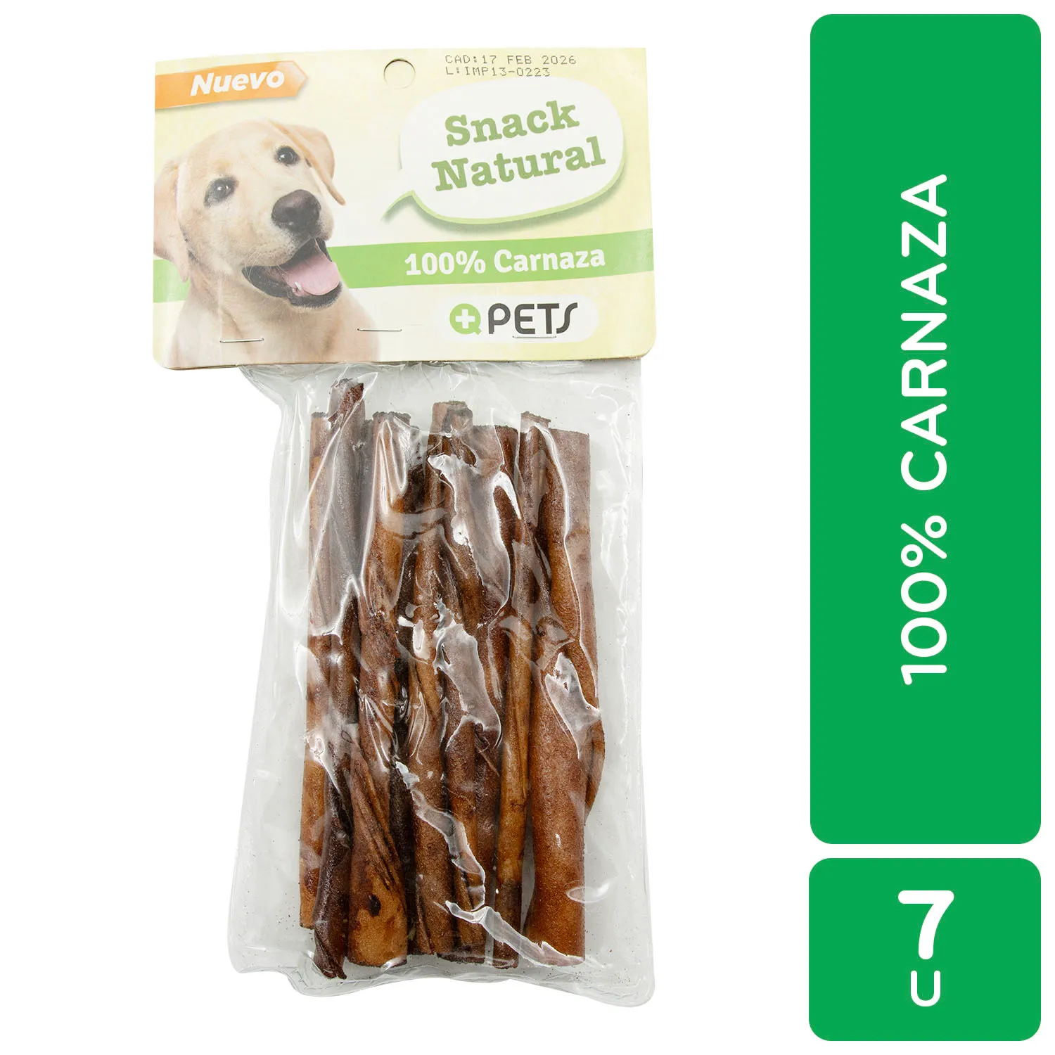 Carnaza Rollo Res Perro  Mas Q Pets