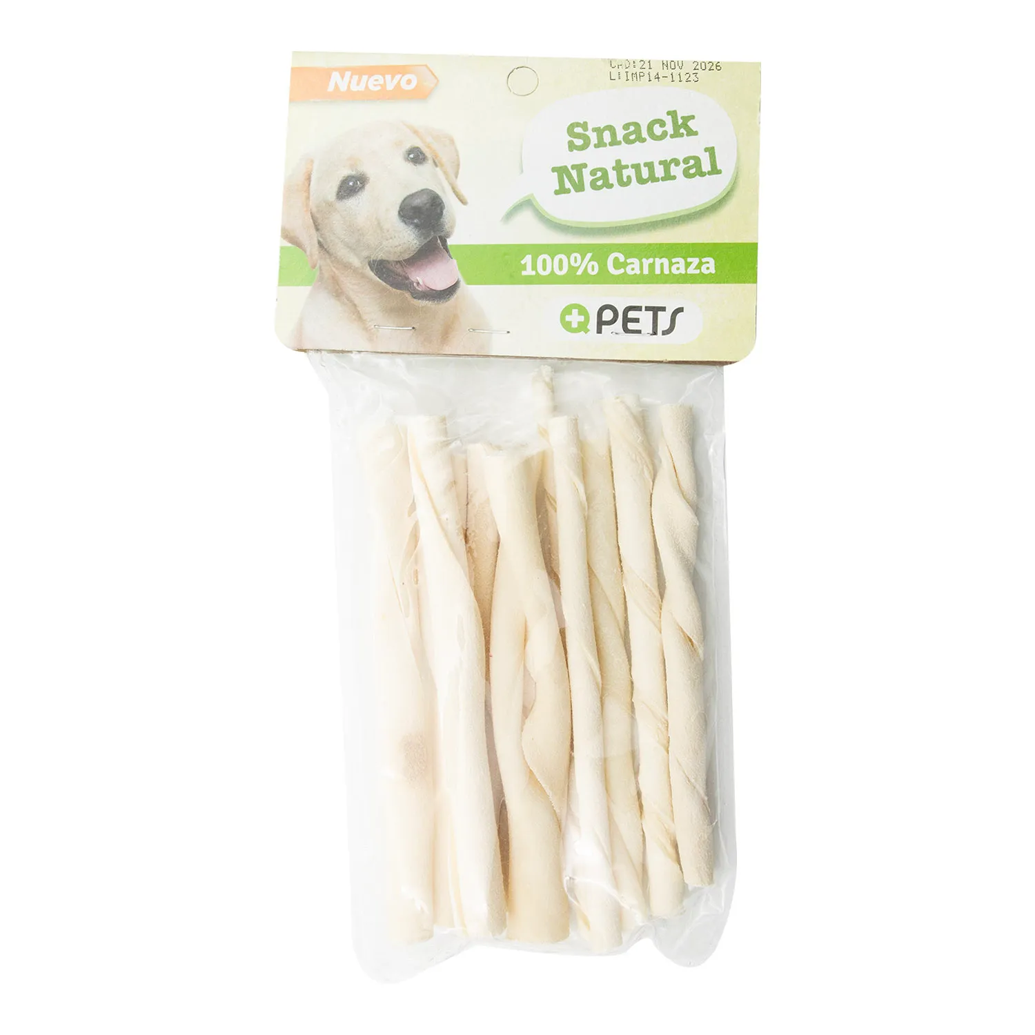 Carnaza Rollo Natural Perro Mas Q Pets