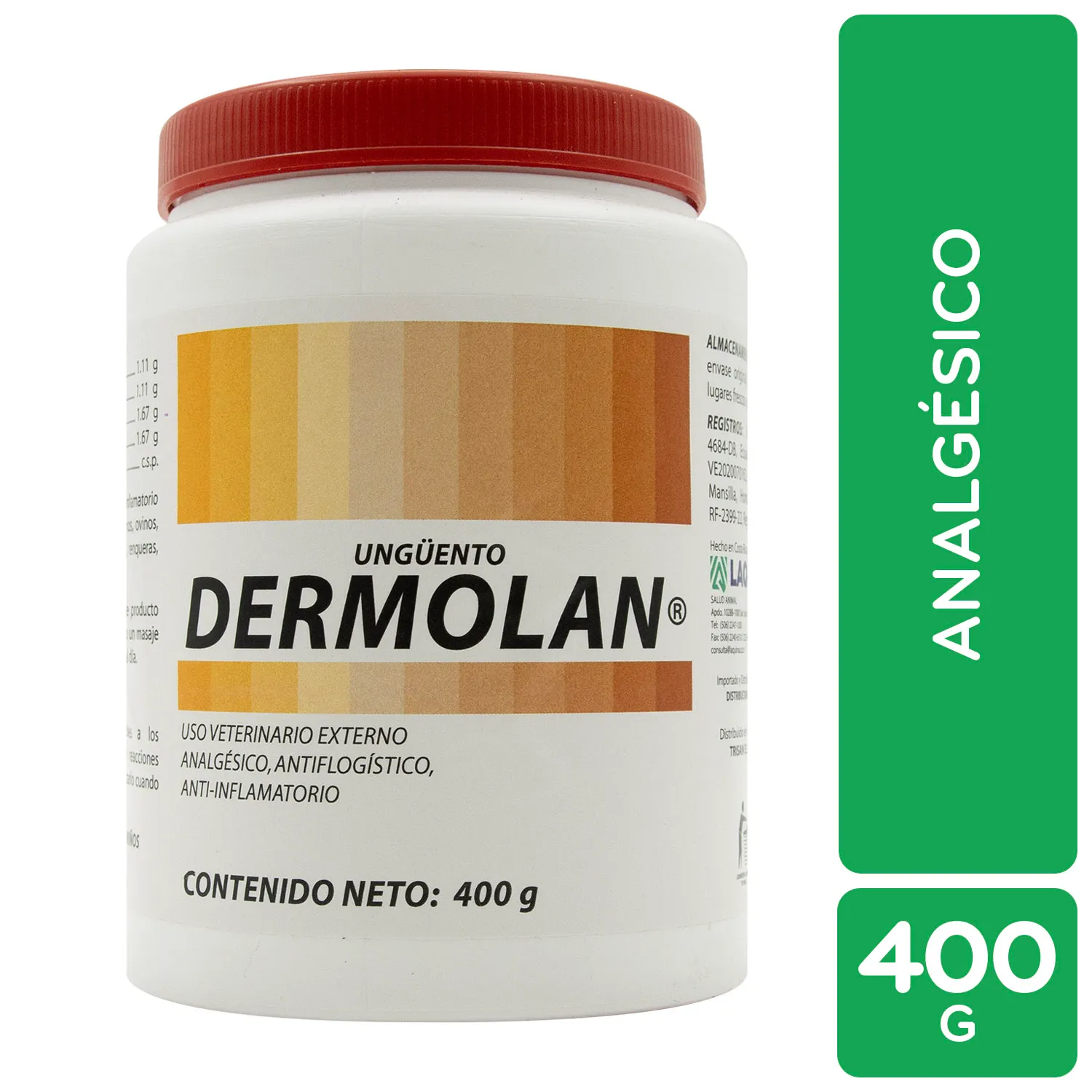 Analgesico Tópico Antiinflamatorio Mascota Dermolán