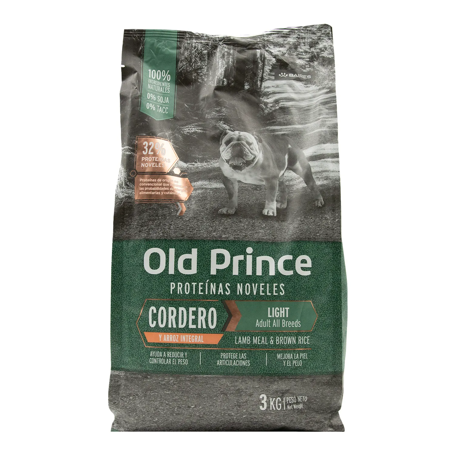 Alimento Perro Adulto Seco Cordero Bajo En Calorías Old Prince