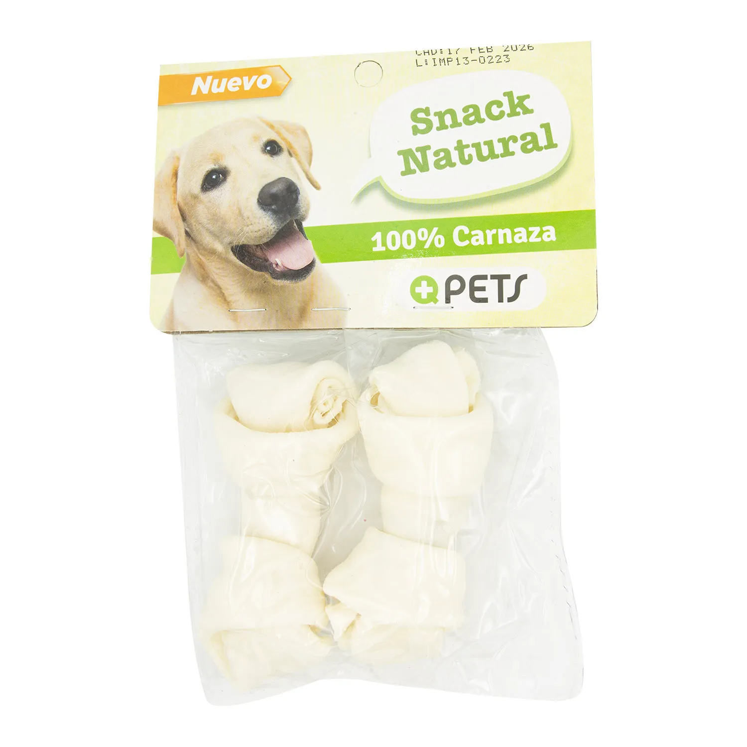 Carnaza Hueso Natural Perro Mas Q Pets