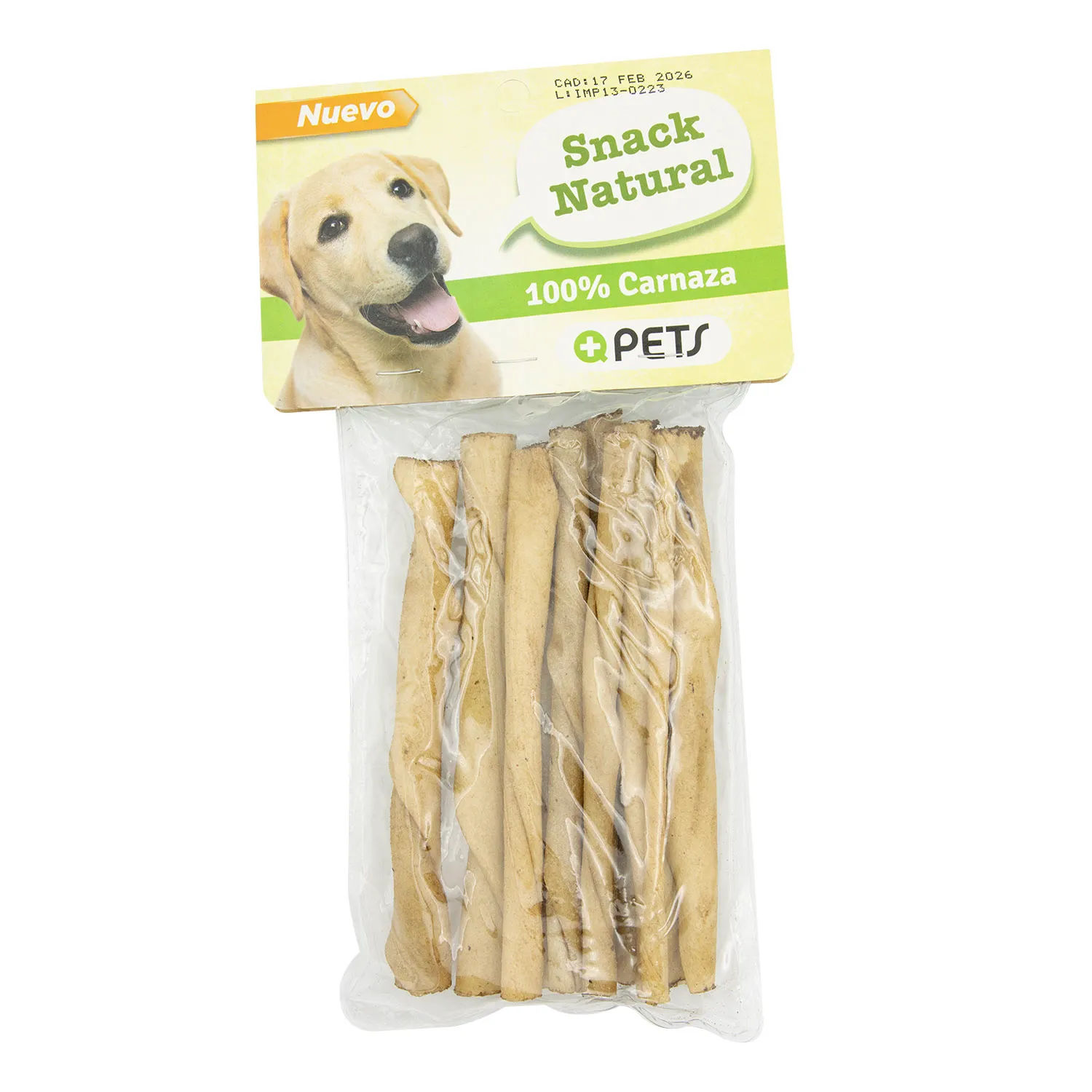 Carnaza Rollo Pollo Perro Mas Q Pets