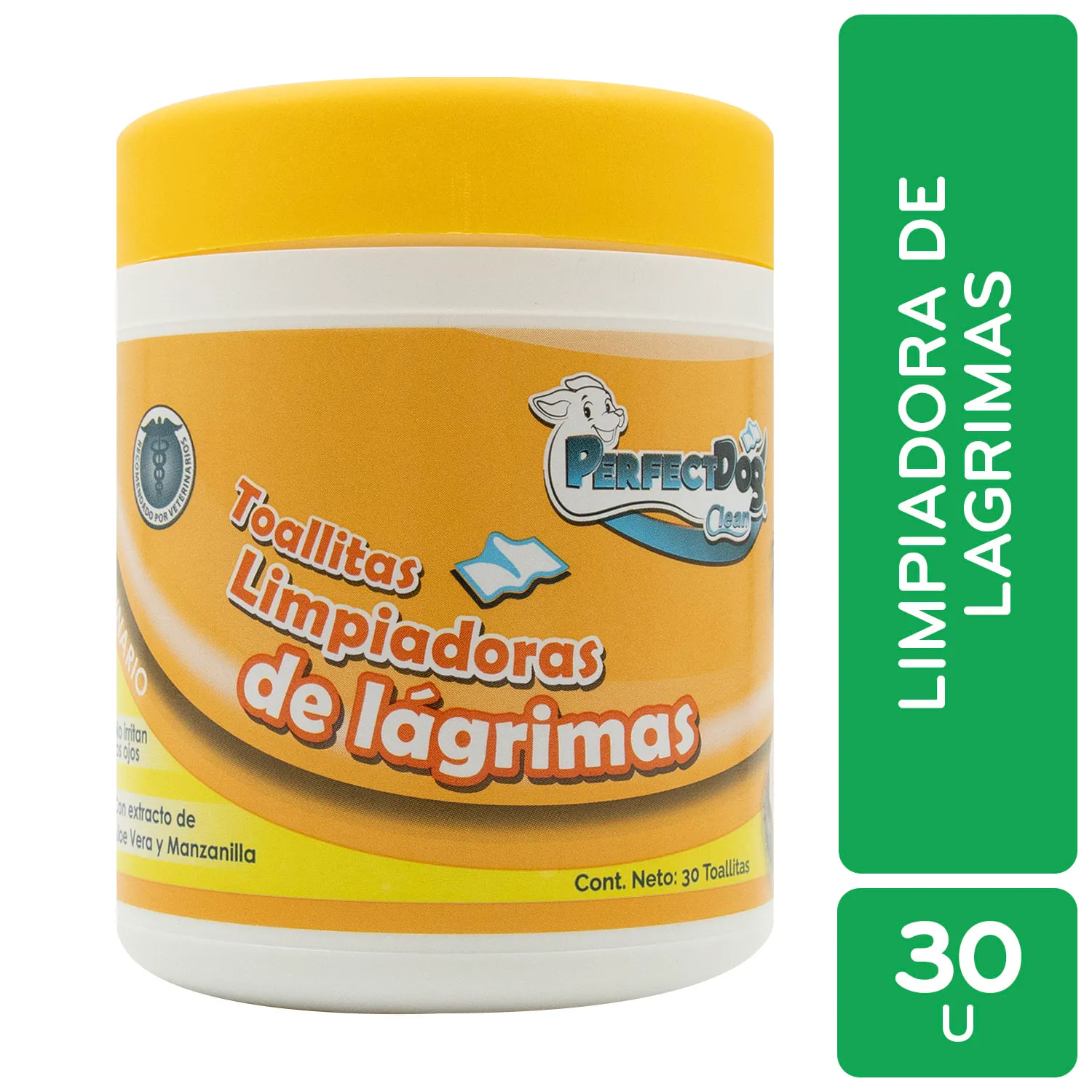 Toalla Perro Higiene Lagrimas Kirón