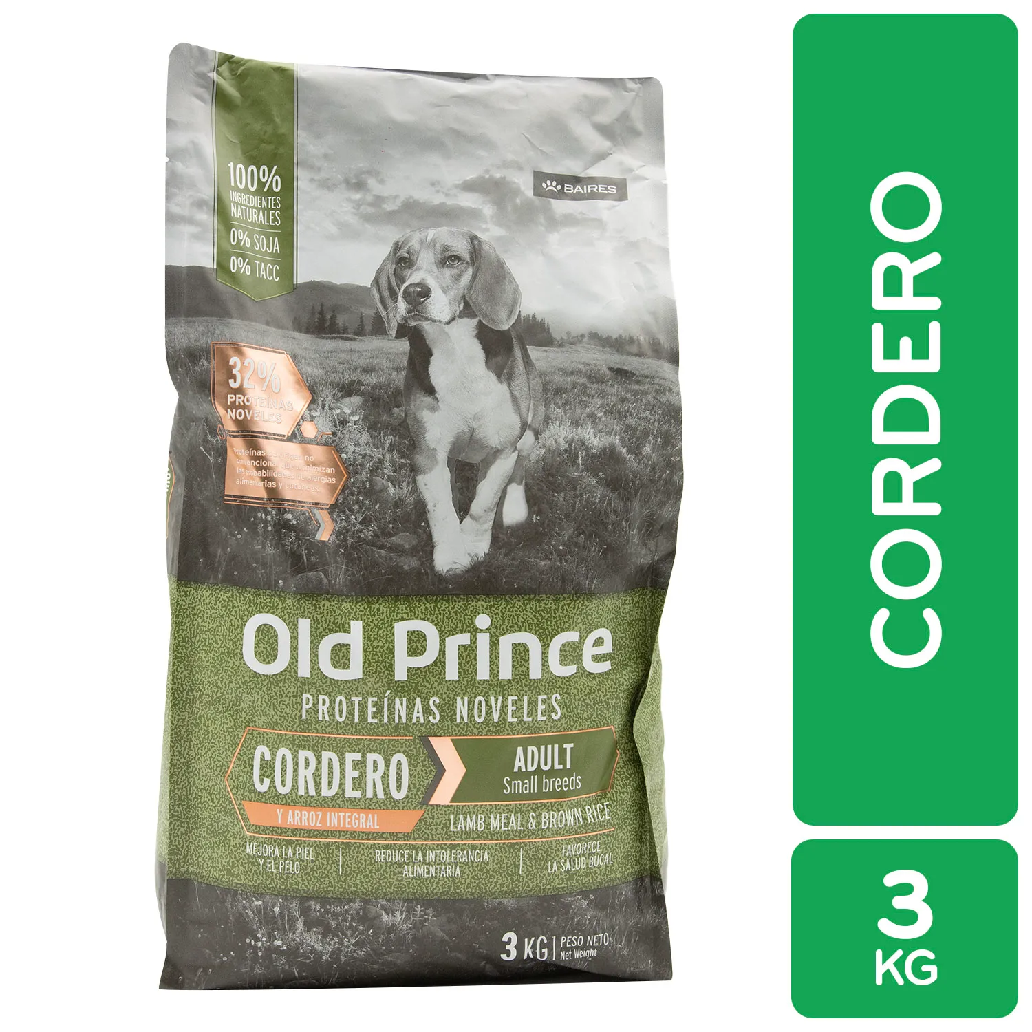Alimento Perro Adulto Seco Cordero Raza Pequeña Omega 3 Old Prince