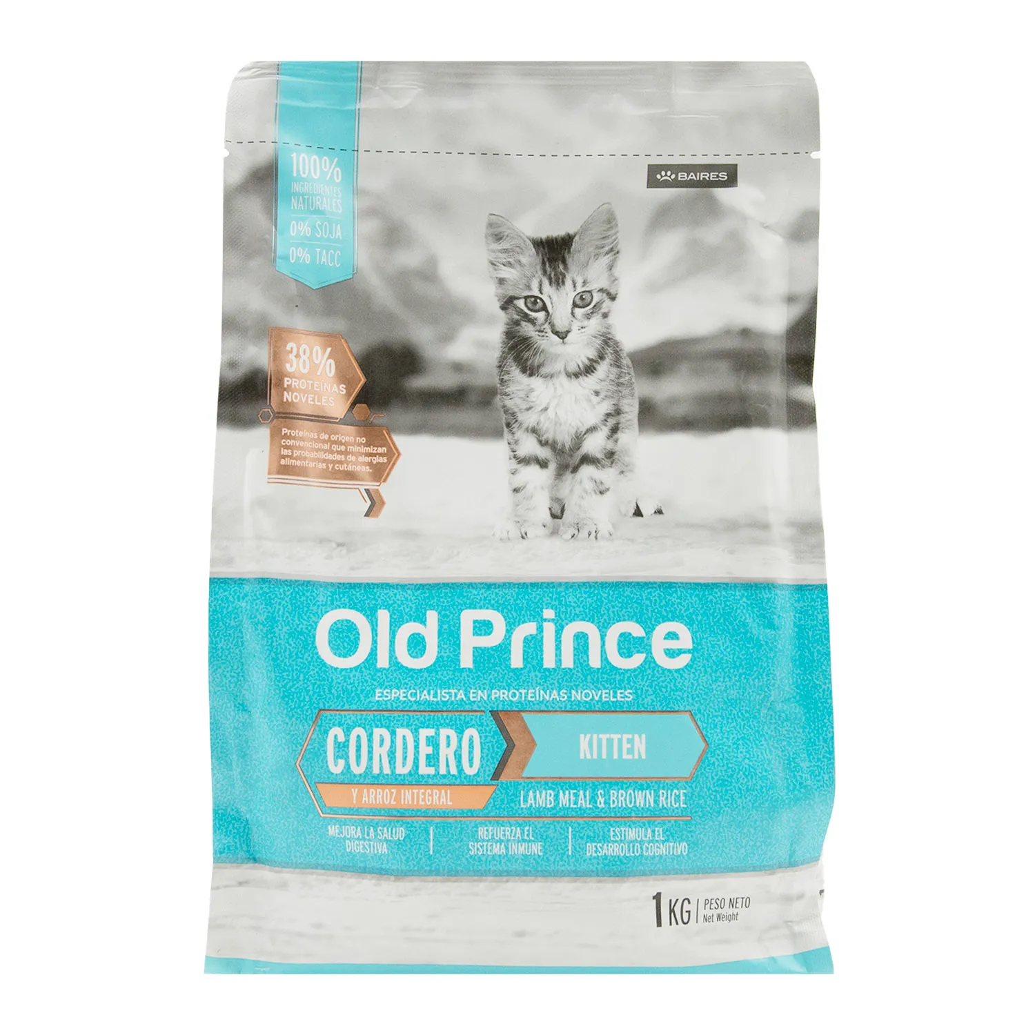 Alimento Gato Seco Cachorro Cordero Salud Digestiva Old Prince