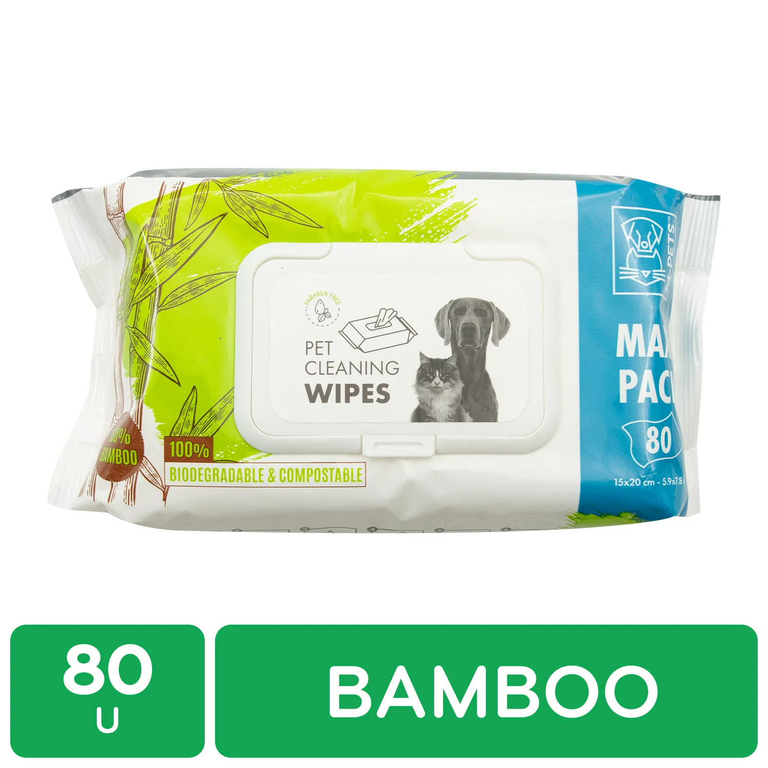 Toalla Bamboo Higiene Perro M Pets